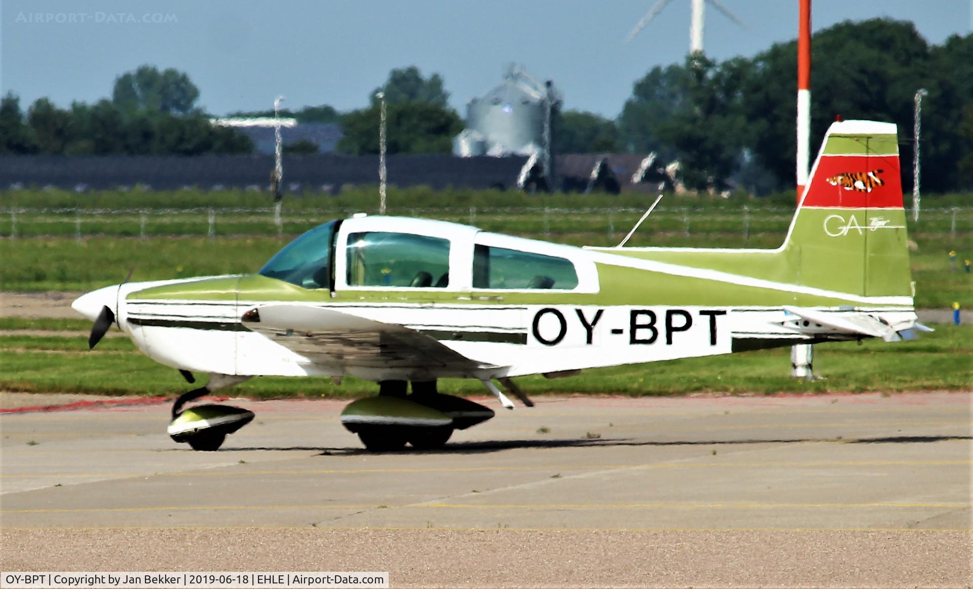 OY-BPT, 1979 Gulfstream American AA-5B Tiger C/N AA5B-1165, Lelystad Airport