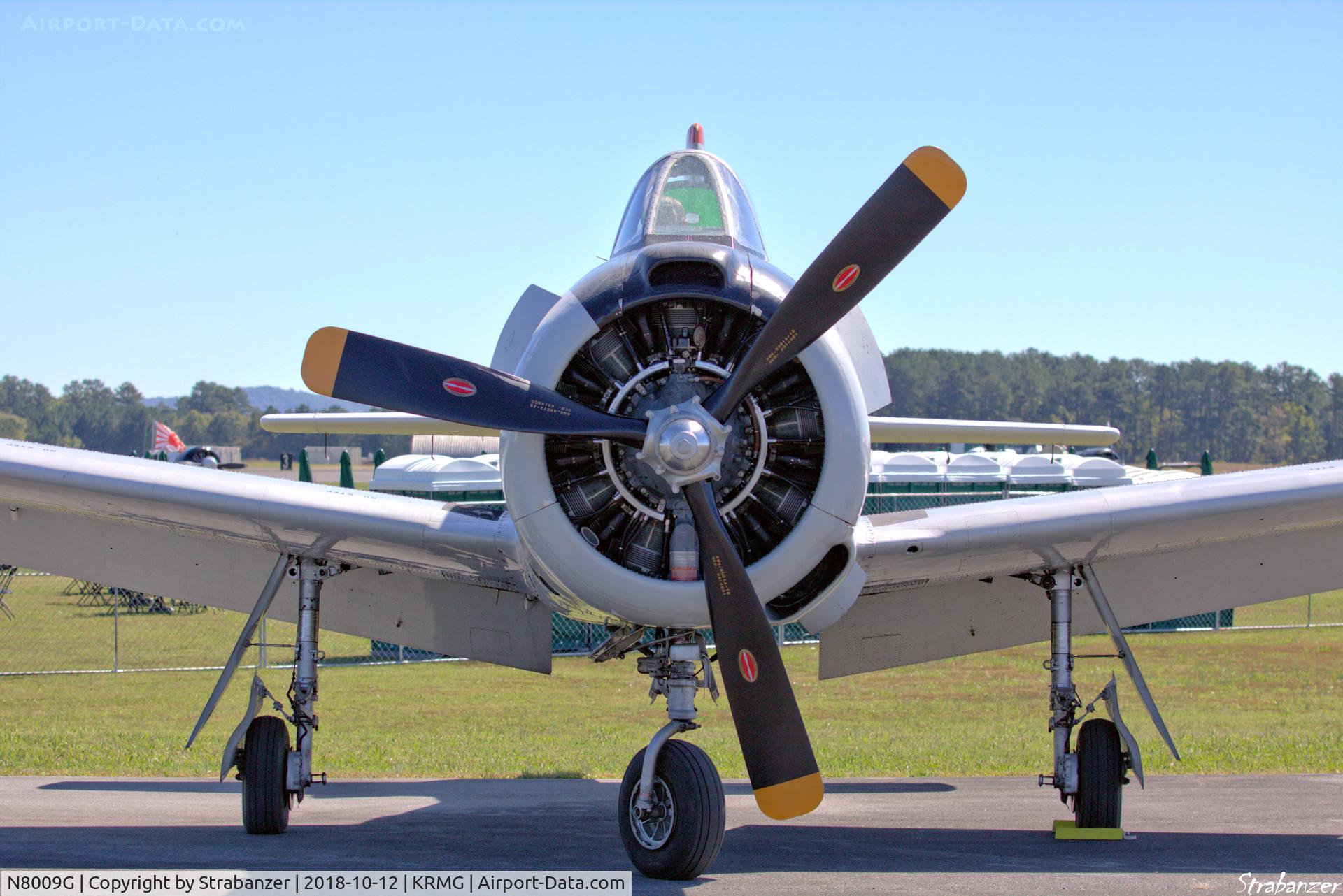 N8009G, 1952 North American T-28D Trojan C/N 189-2, North American T28D  s/n 189-2 Trojan   N8009G
Rome GA 10/12/2018