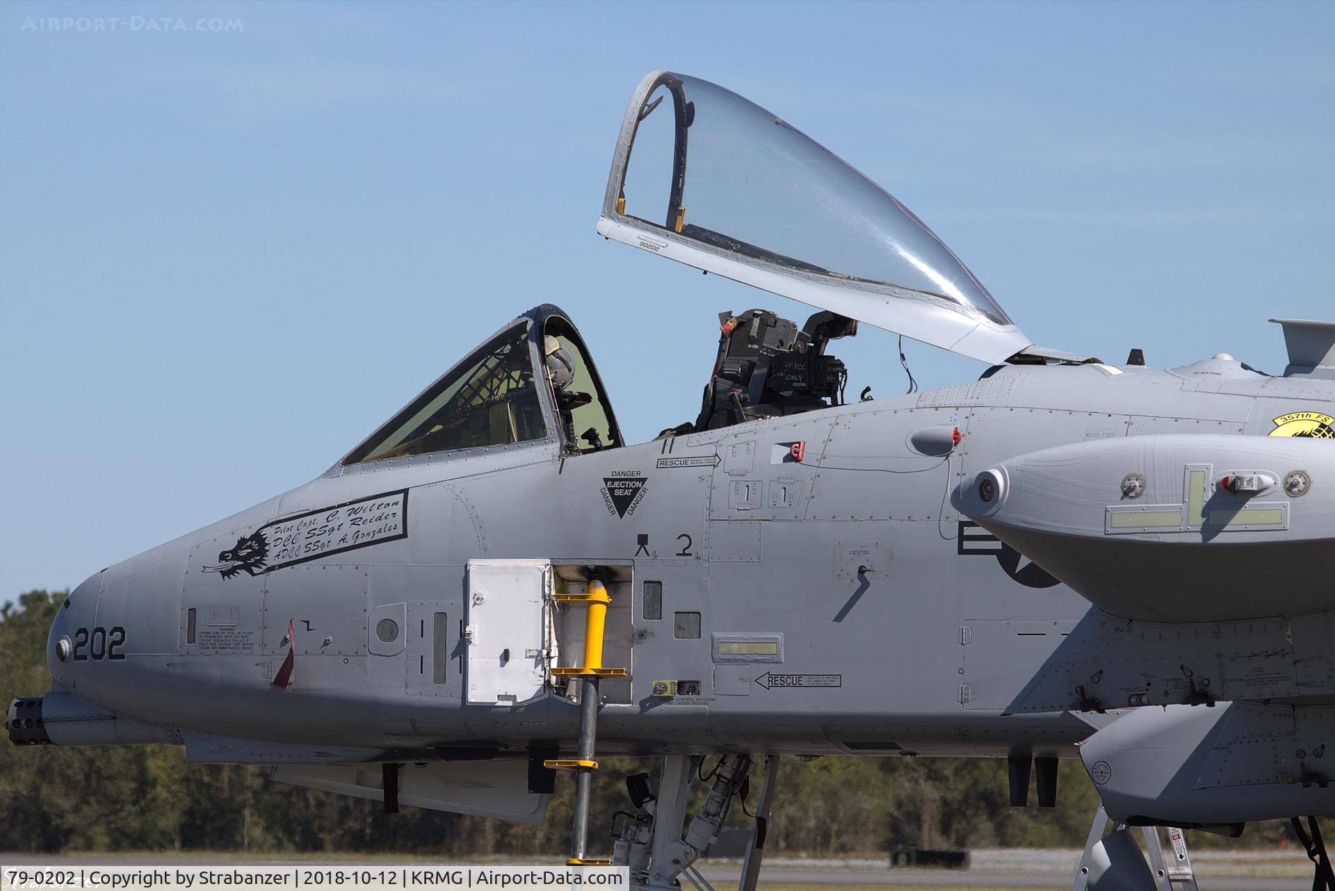 79-0202, 1979 Fairchild Republic A-10C Thunderbolt II C/N A10-0466, Fairchild Republic A-10 Thunderbolt II 
