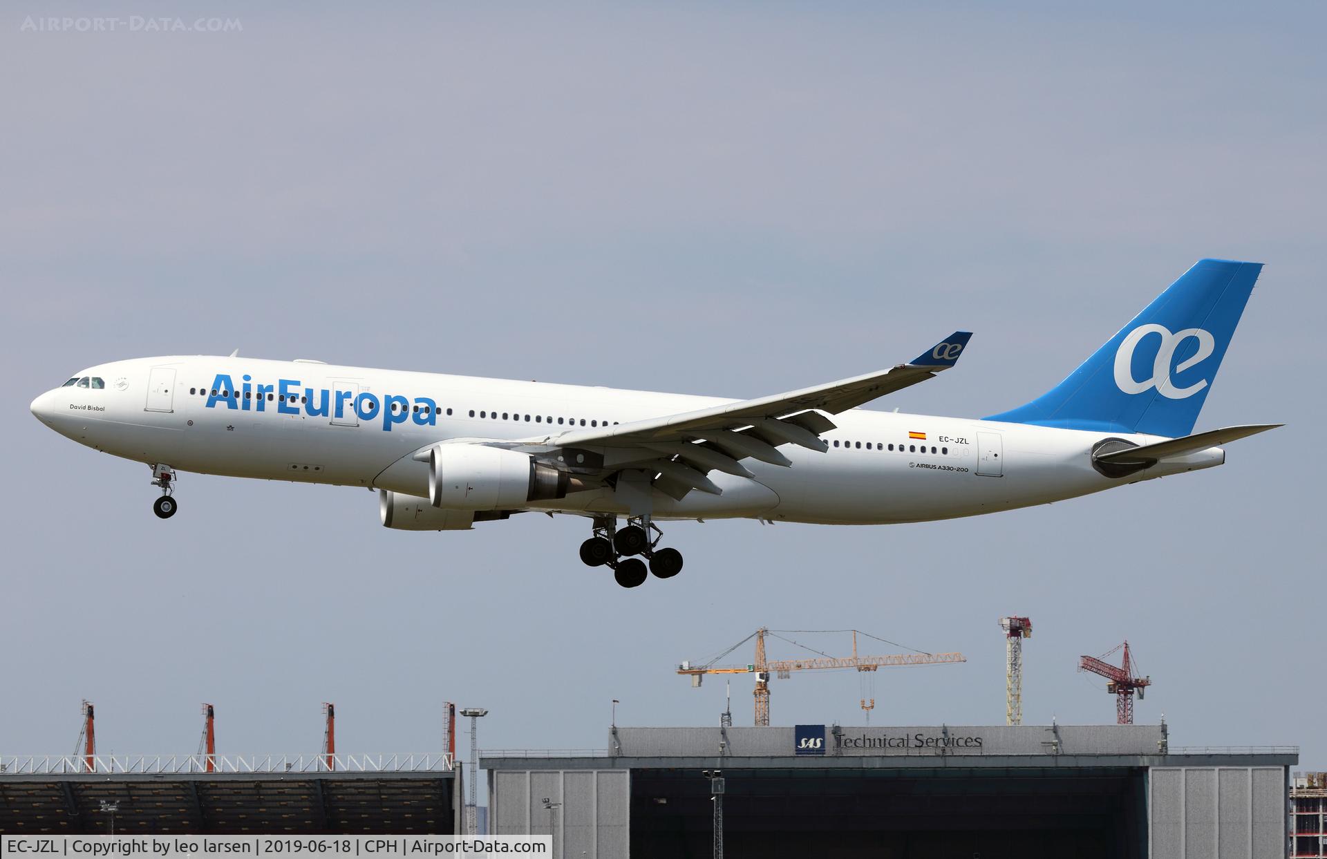 EC-JZL, 2007 Airbus A330-202 C/N 814, Copenhagen 18.6.2019