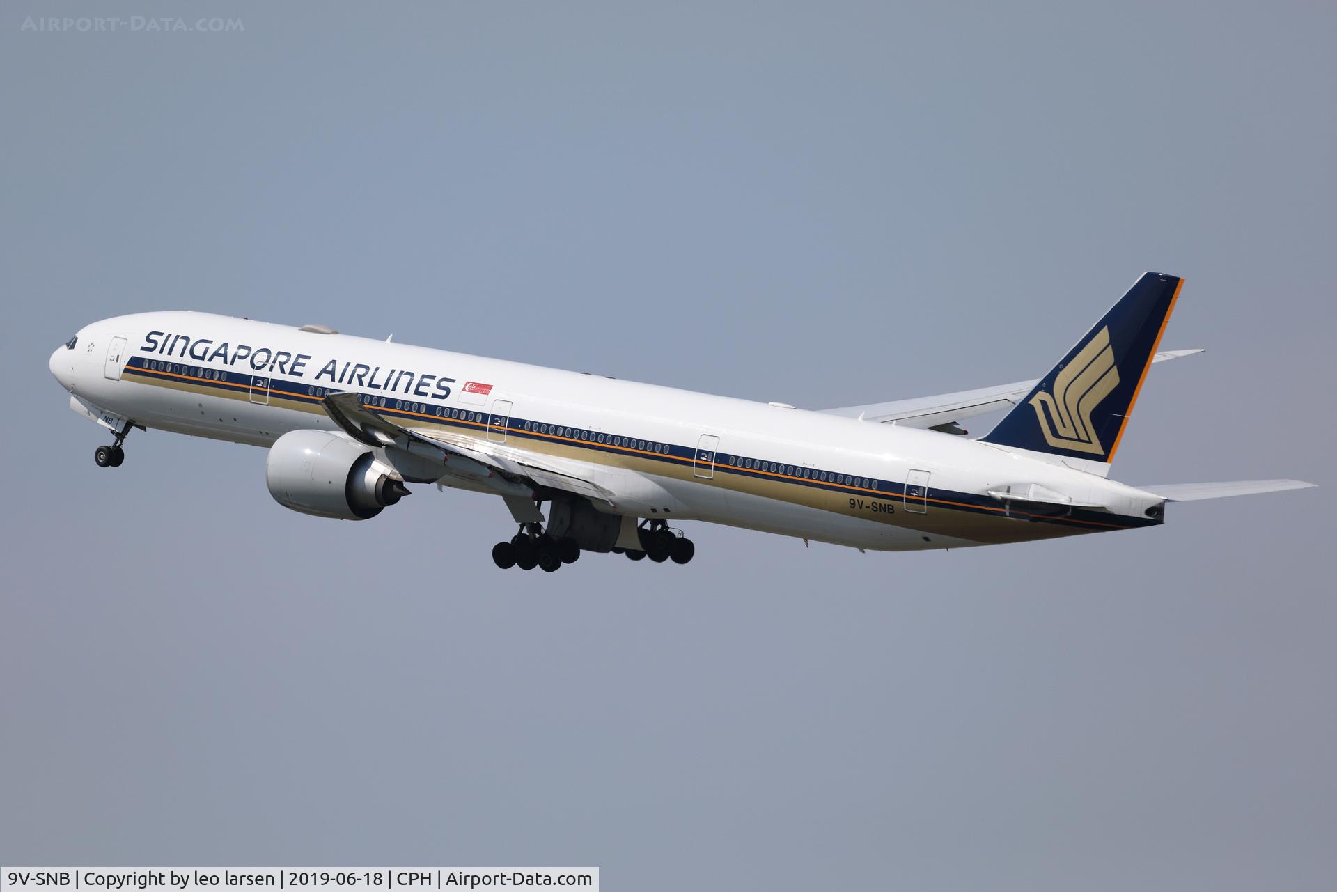 9V-SNB, 2015 Boeing 777-312/ER C/N 42241, Copenhagen 18.6.2019