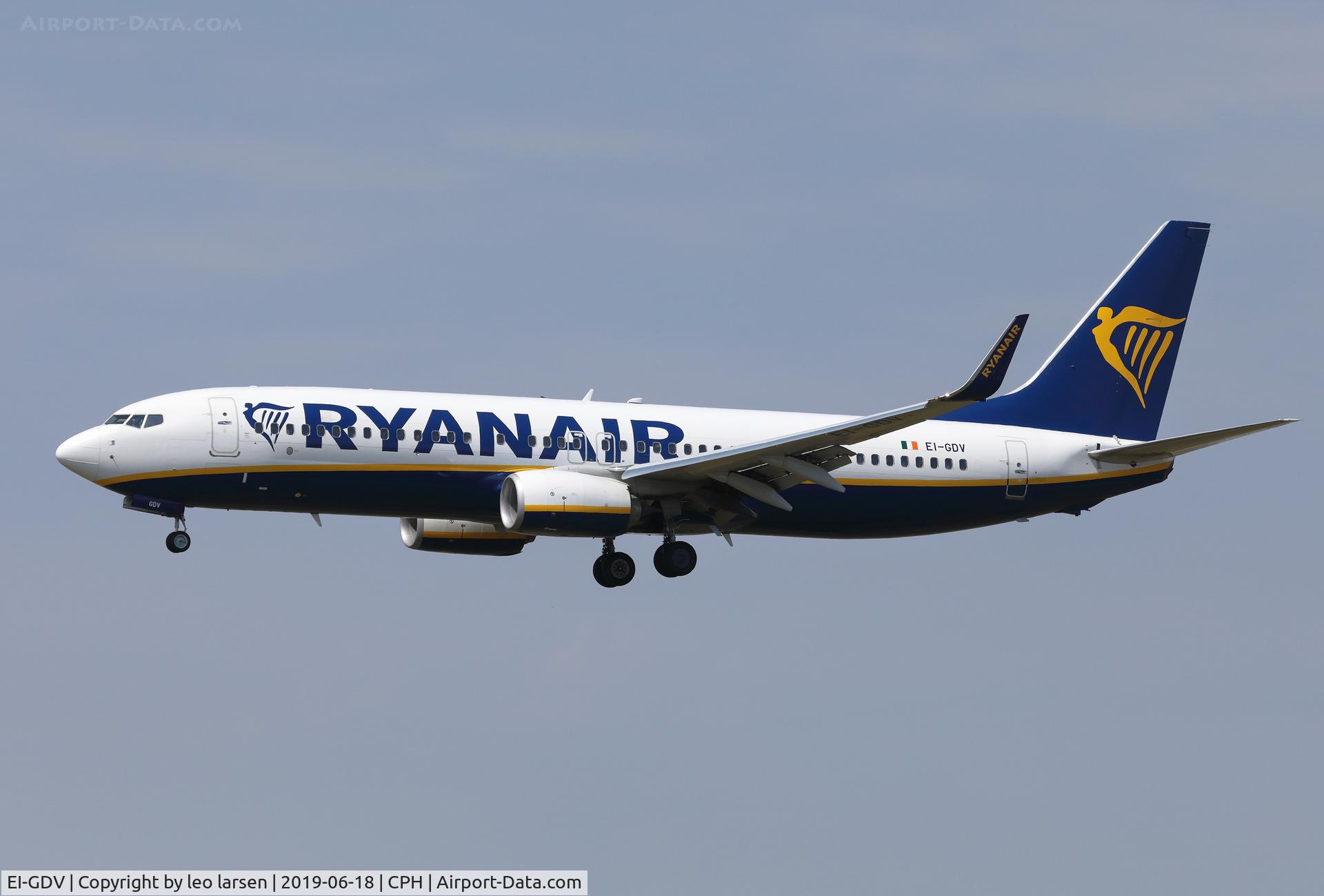 EI-GDV, 2018 Boeing 737-8AS C/N 44816, Copenhagen 18.6.2019