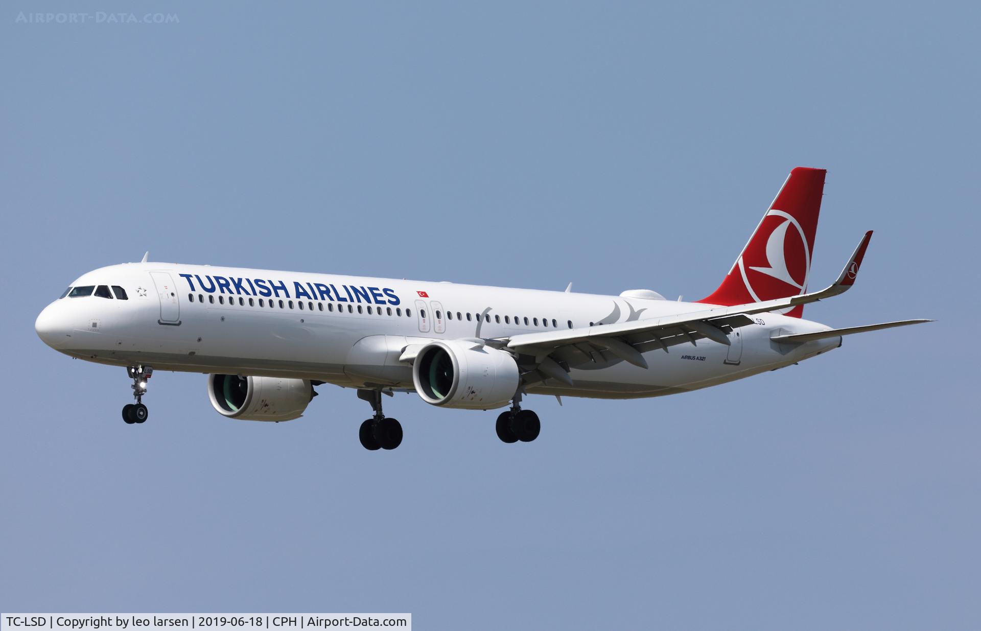 TC-LSD, 2019 Airbus A321-271NX C/N 8727, Copenhagen 18.6.2019