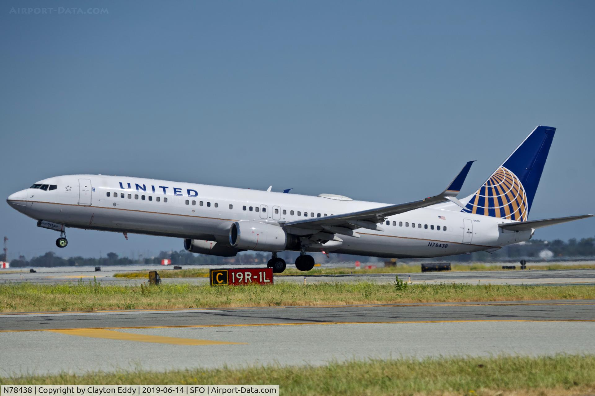 N78438, 2009 Boeing 737-924/ER C/N 33533, SFO 2019.