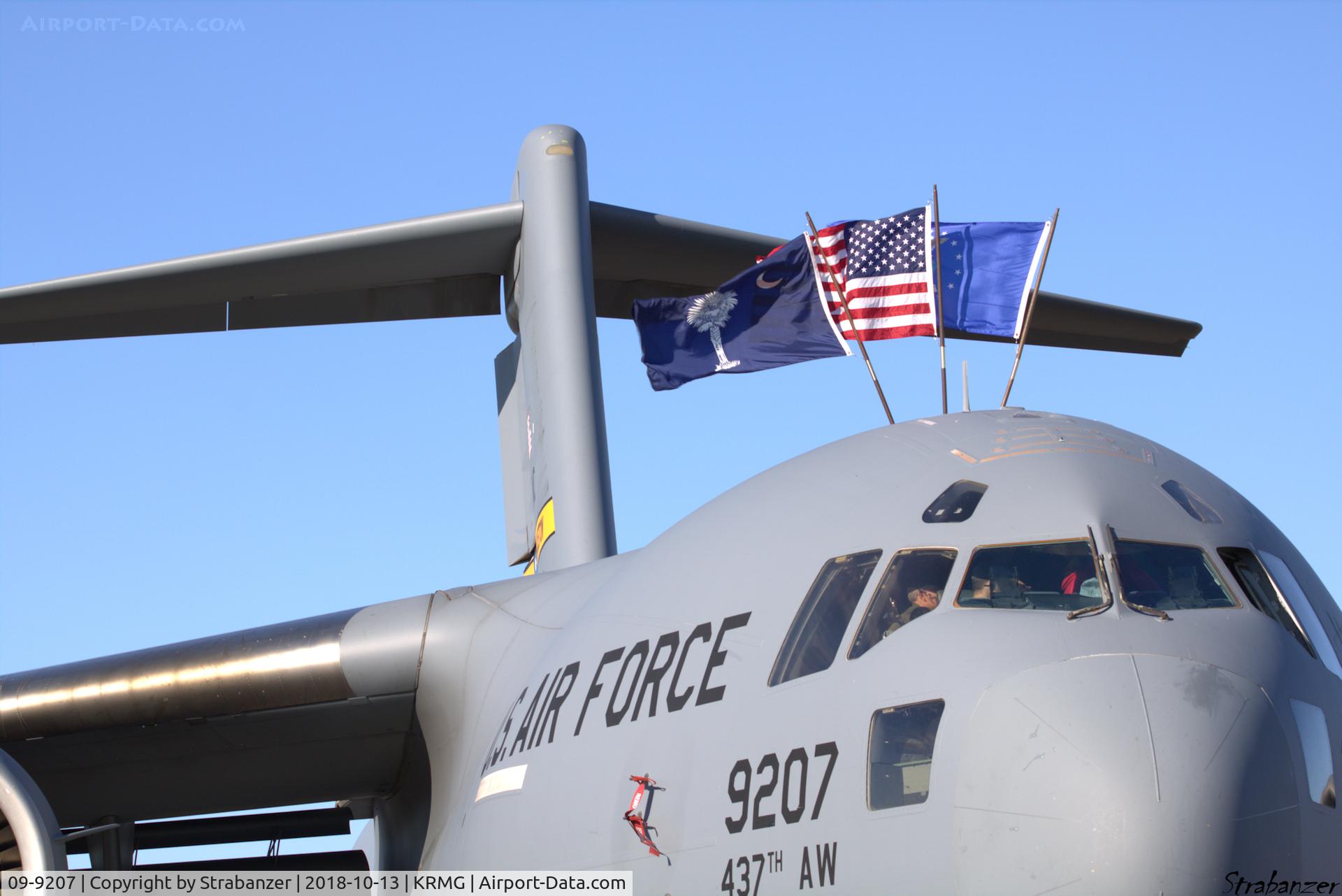 09-9207, 2011 Boeing C-17A Globemaster III C/N P-207, Boeing C-17A Globemaster III s/n P-207   09-9207
Rome GA (KRMG)  10/13/2018