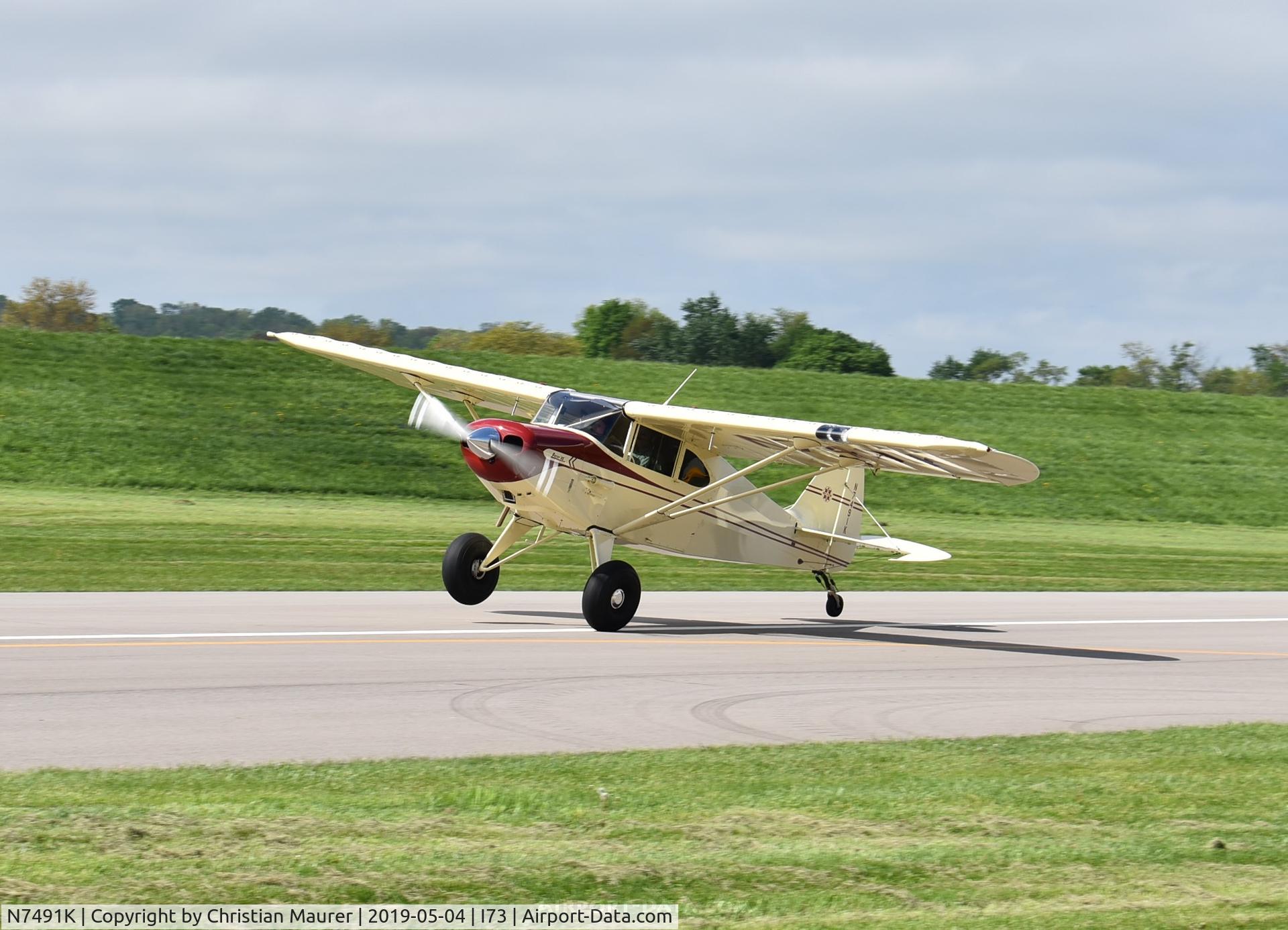 N7491K, 1950 Piper PA-20 Pacer C/N 20-404, Piper PA-20 pacer