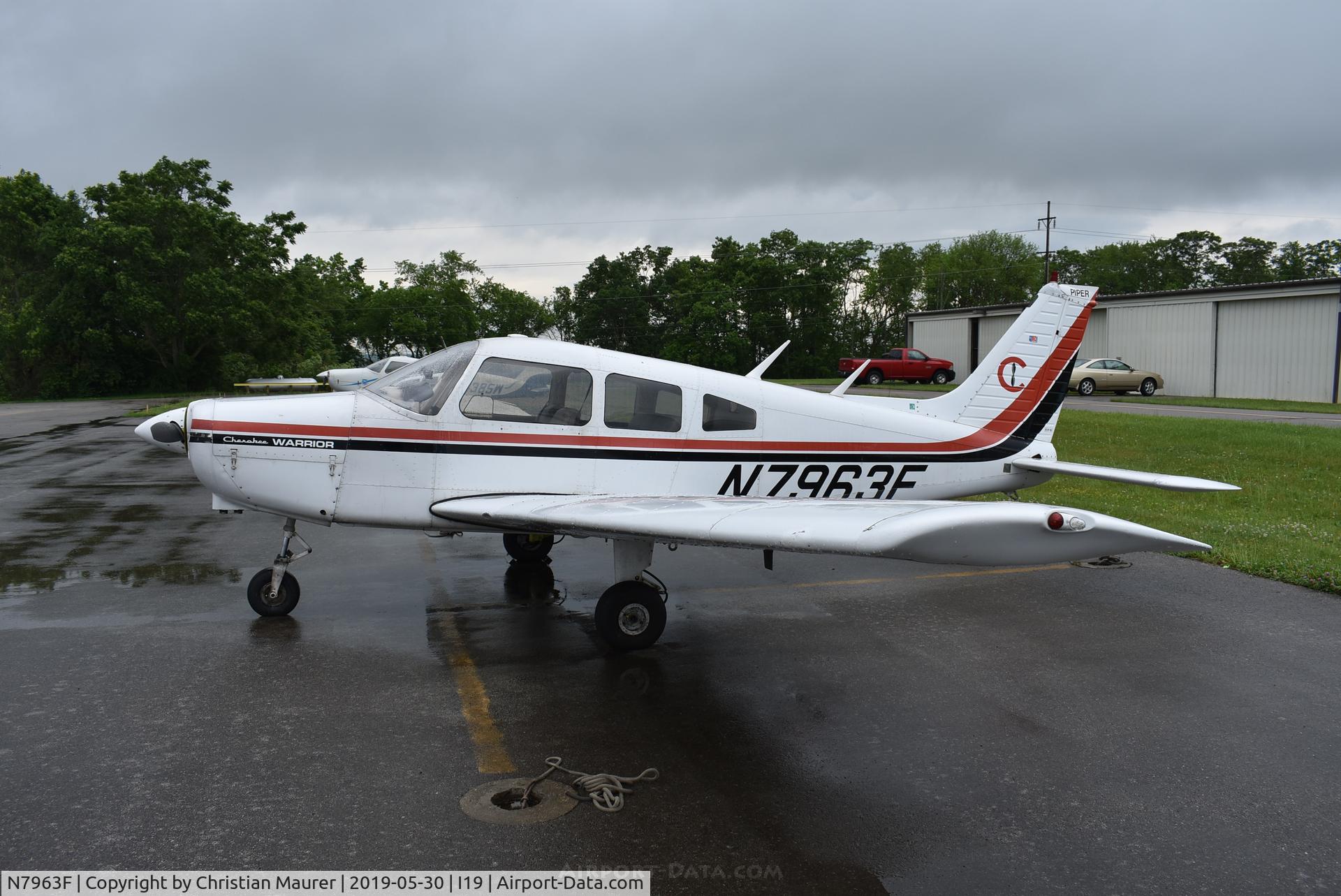 N7963F, 1976 Piper PA-28-151 C/N 28-7715251, Piper Cherokee Warrior 151