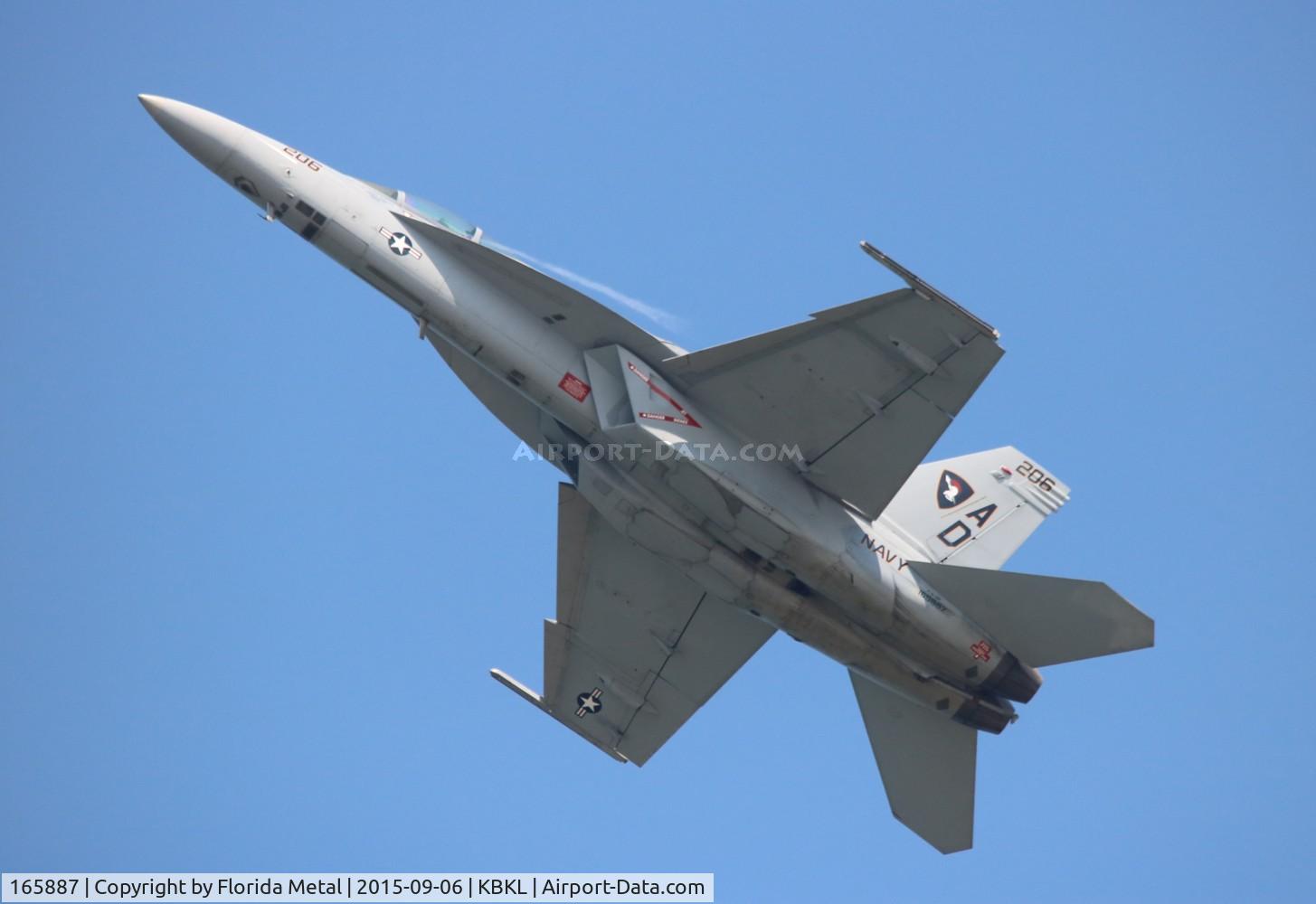 165887, Boeing F/A-18F Super Hornet C/N F047, Cleveland Airshow 2015