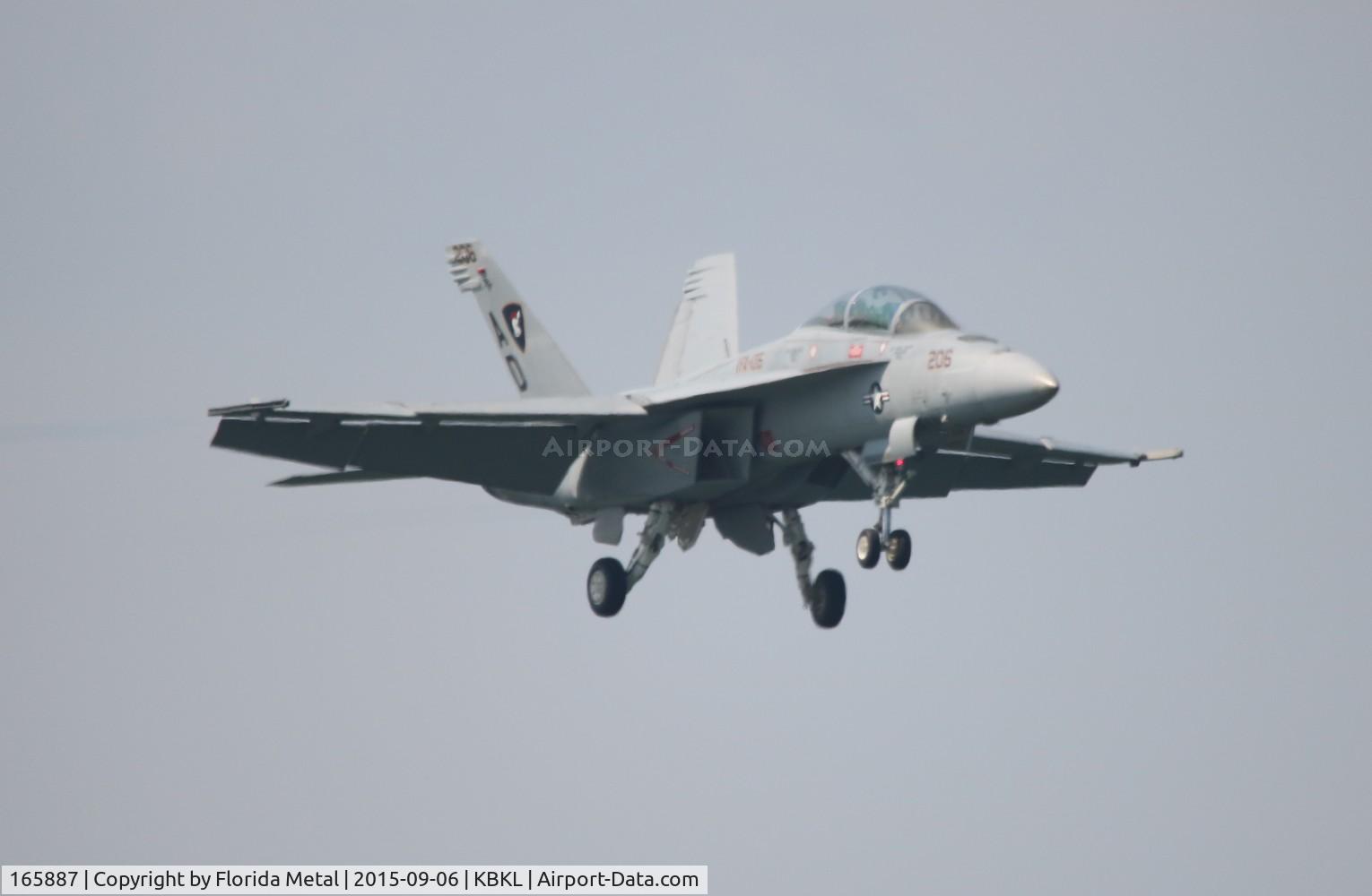 165887, Boeing F/A-18F Super Hornet C/N F047, Cleveland Airshow 2015