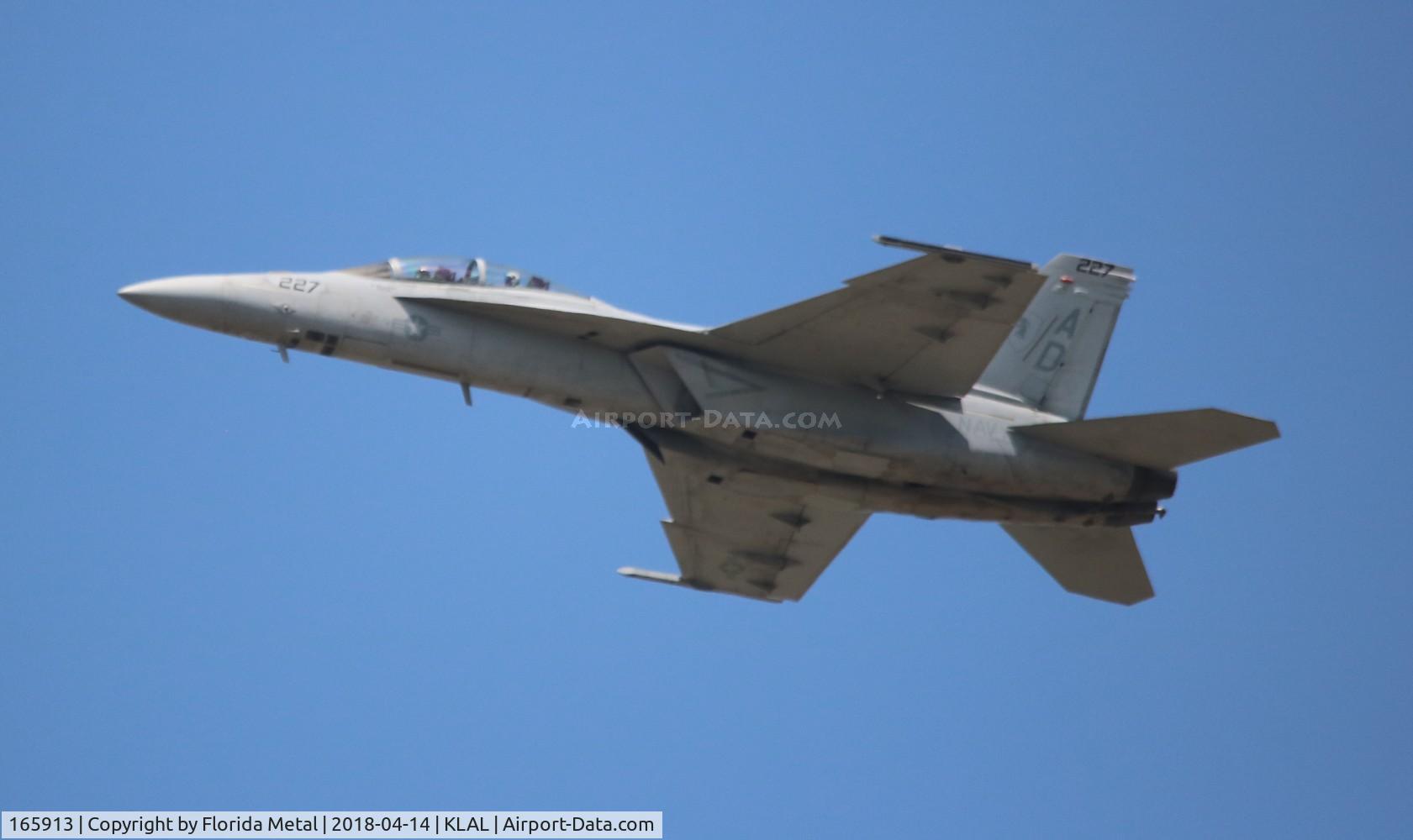 165913, Boeing F/A-18F Super Hornet C/N F-059, Sun N Fun 2018