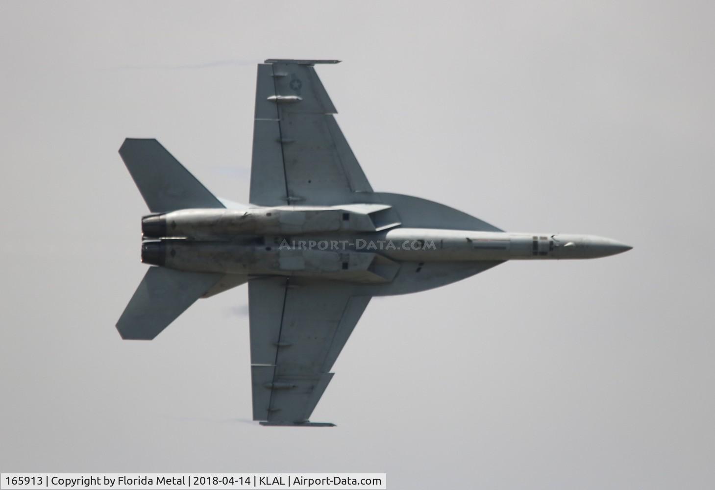 165913, Boeing F/A-18F Super Hornet C/N F-059, Sun N Fun 2018