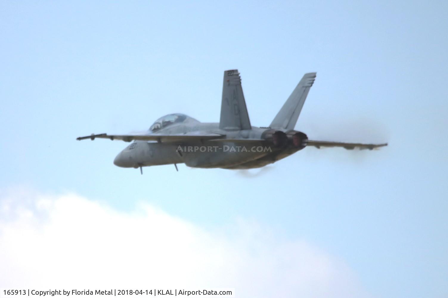 165913, Boeing F/A-18F Super Hornet C/N F-059, Sun N Fun 2018