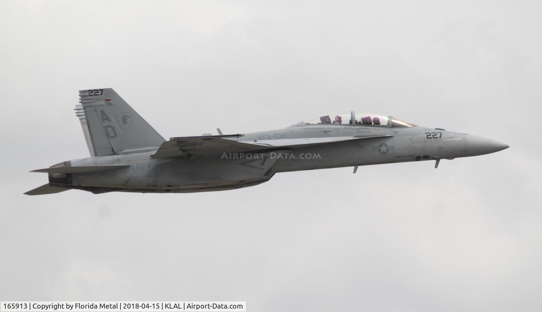 165913, Boeing F/A-18F Super Hornet C/N F-059, Sun N Fun 2018
