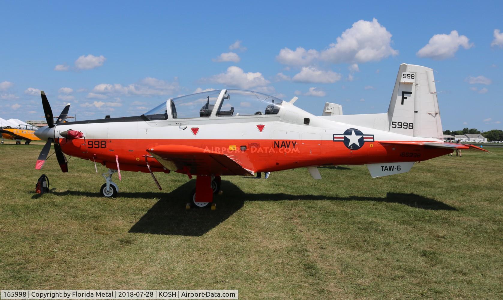 165998, 2002 Raytheon T-6A Texan II C/N PT-210, Air Venture 2018