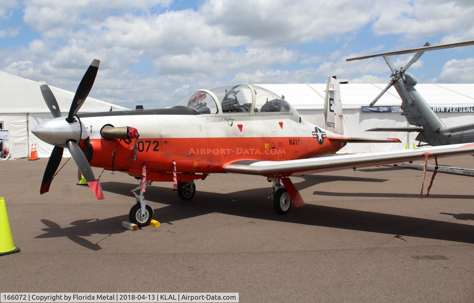 166072, Raytheon T-6B Texan II C/N PN-63, Sun N Fun 2018