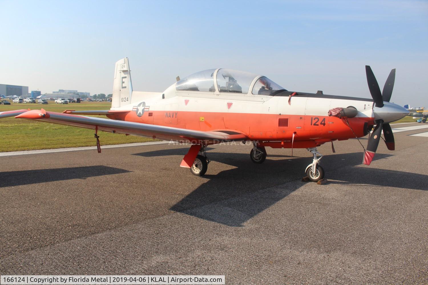 166124, Raytheon Beech T-6A Texan II C/N PN-115, Sun N Fun 2019