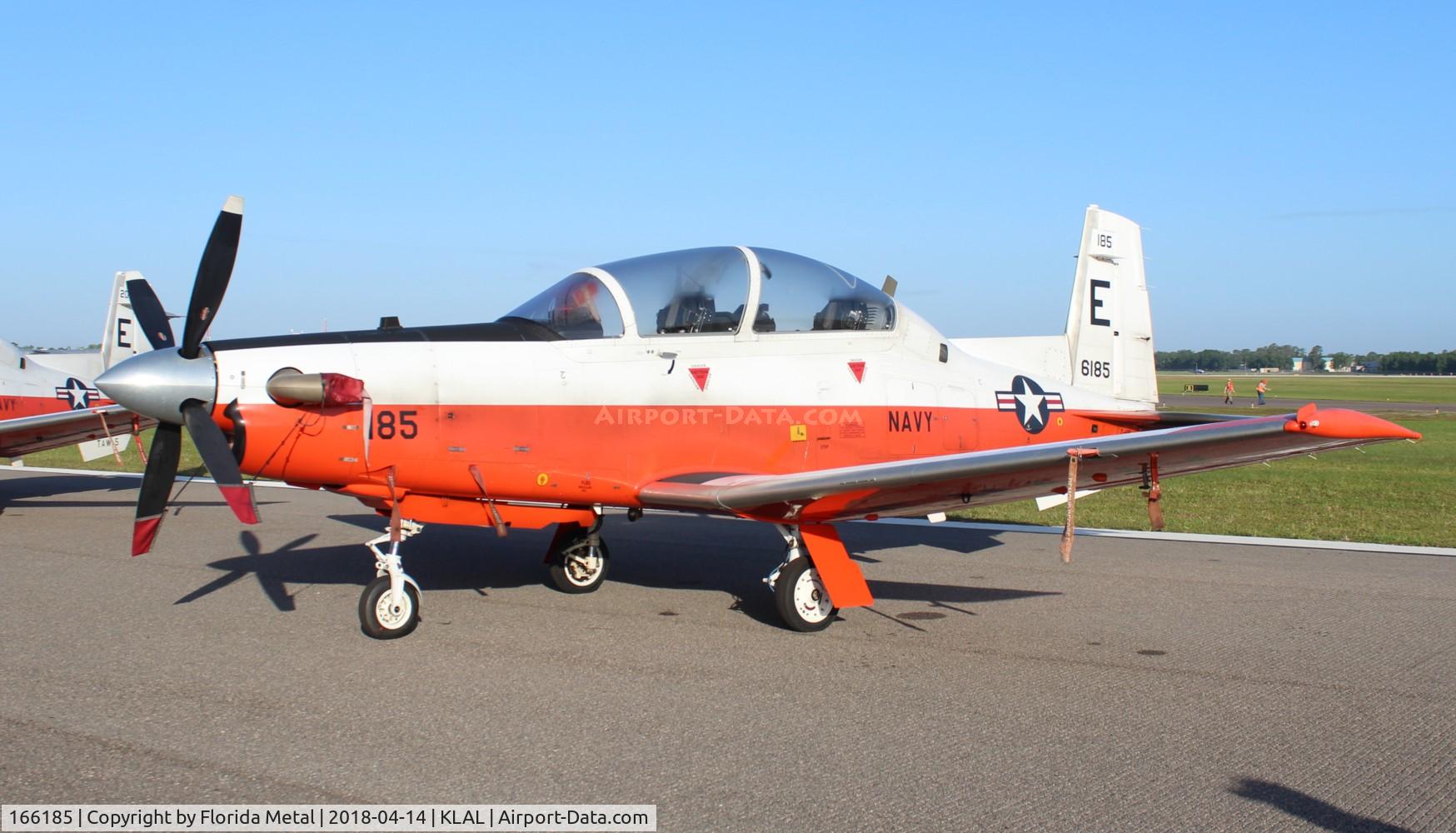 166185, Raytheon Beech T-6A Texan II C/N PN-176, Sun N Fun 2018