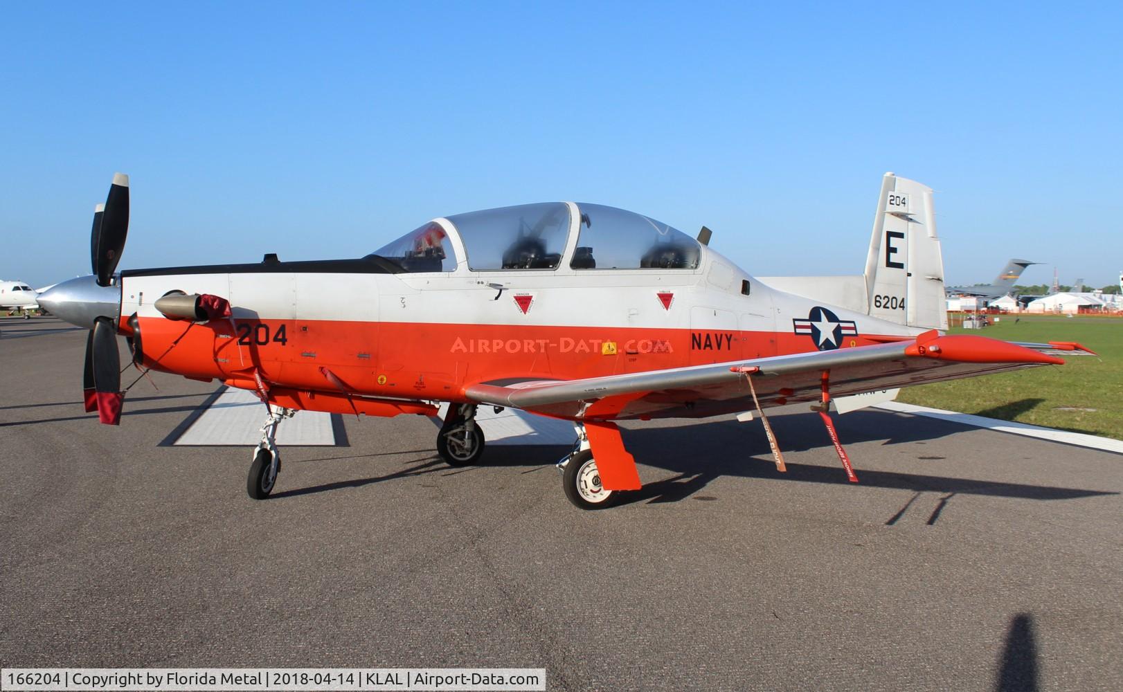 166204, 2014 Raytheon T-6B Texan II C/N PN-195, Sun N fun 2018