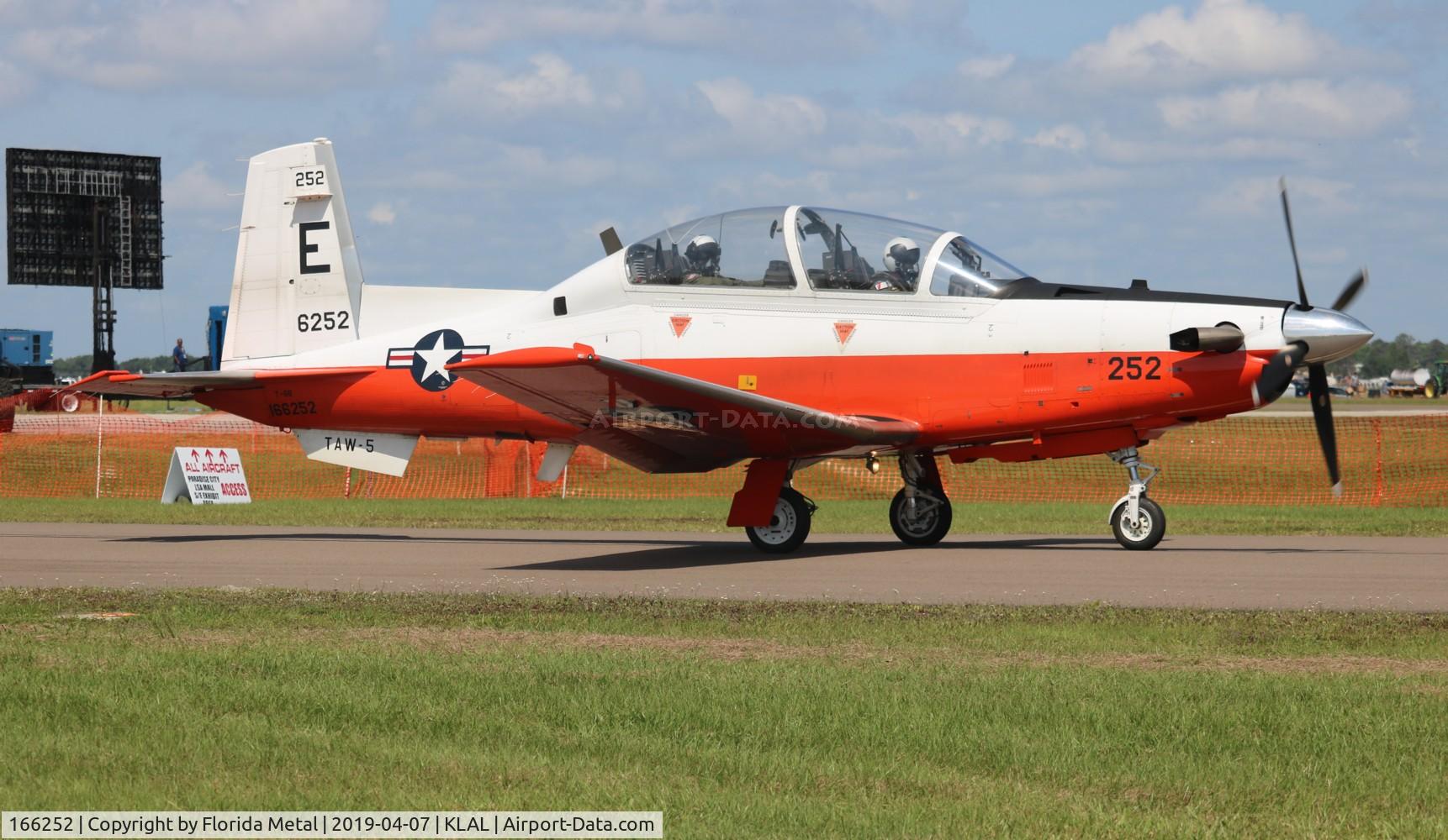 166252, Raytheon T-6B Texan II C/N PN-243, Sun N Fun 2019