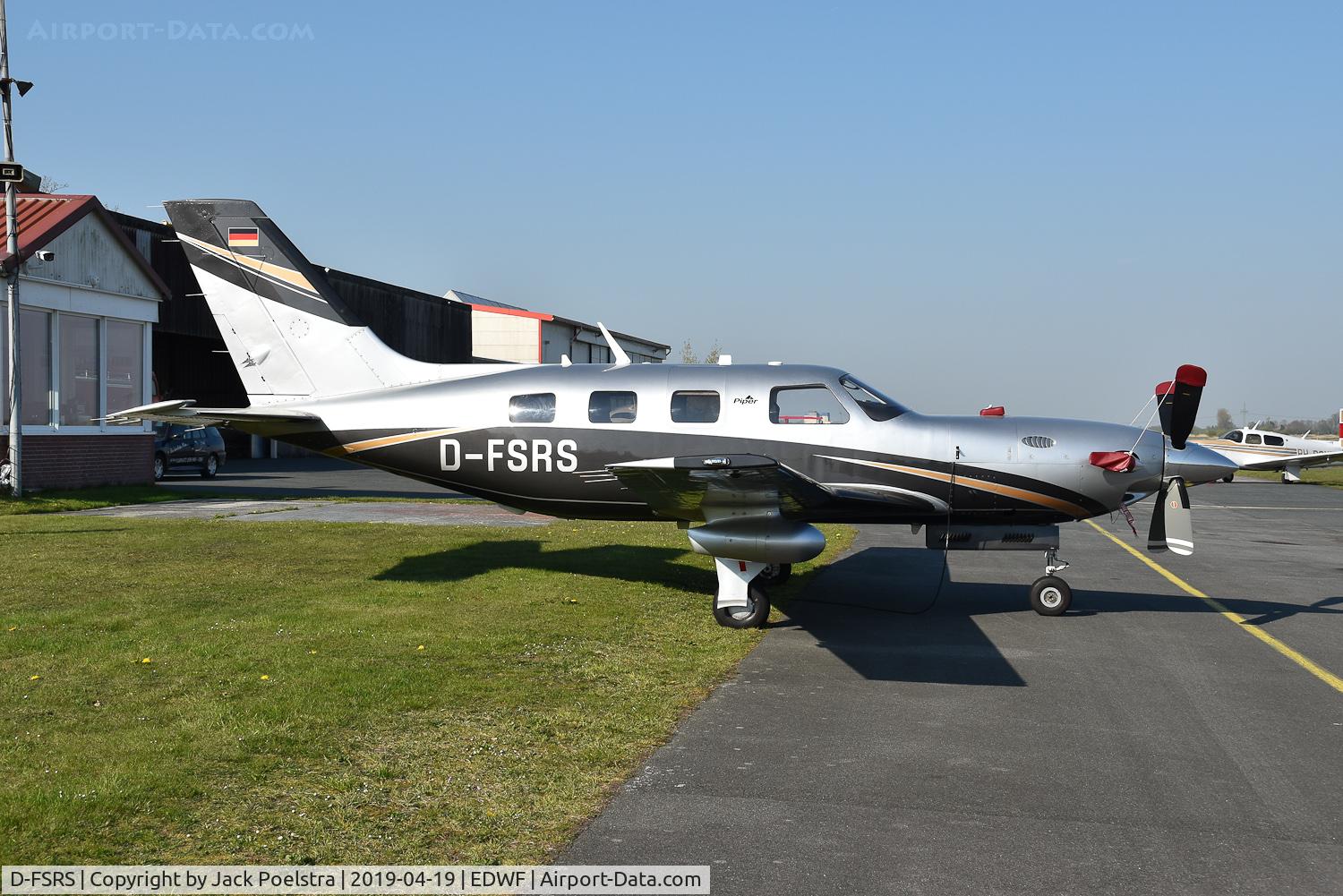 D-FSRS, 2015 Piper PA-46-500TP Malibu Meridian C/N 4697604, At Leer-Papenburg airport