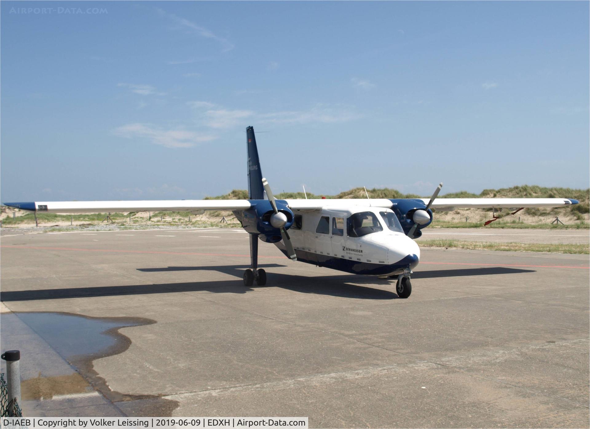 D-IAEB, 1970 Britten-Norman BN-2A-8 Islander C/N 218, parking