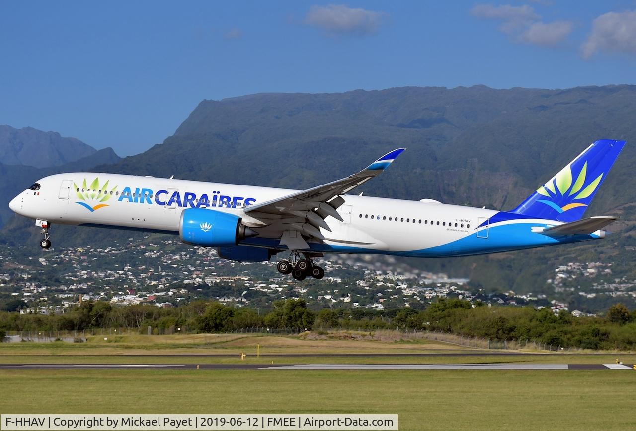 F-HHAV, 2016 Airbus A350-941 C/N 0082, Landing rwy 14