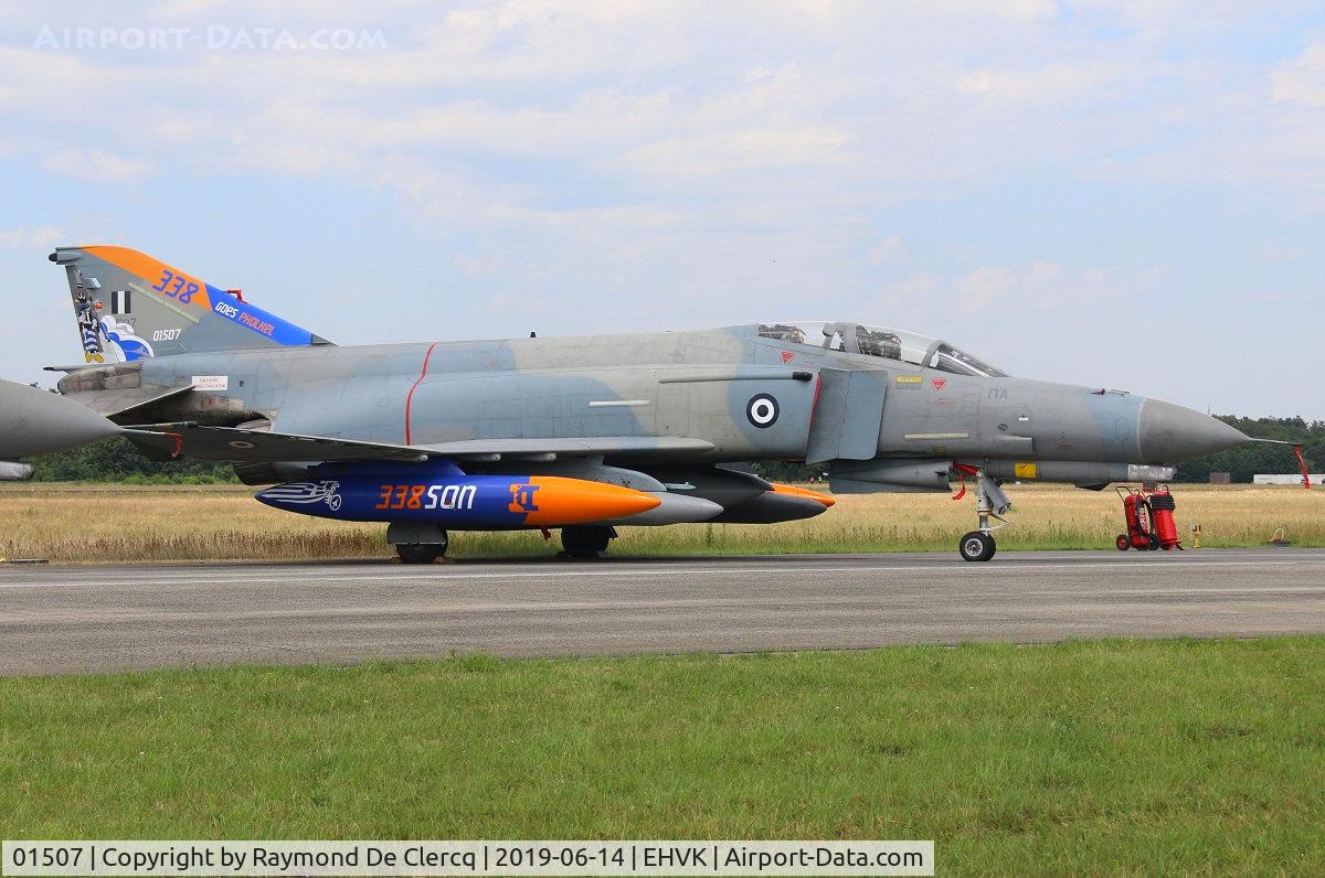 01507, 1972 McDonnell Douglas F-4E AUP Phantom II C/N 4465, Static display at Volkel.