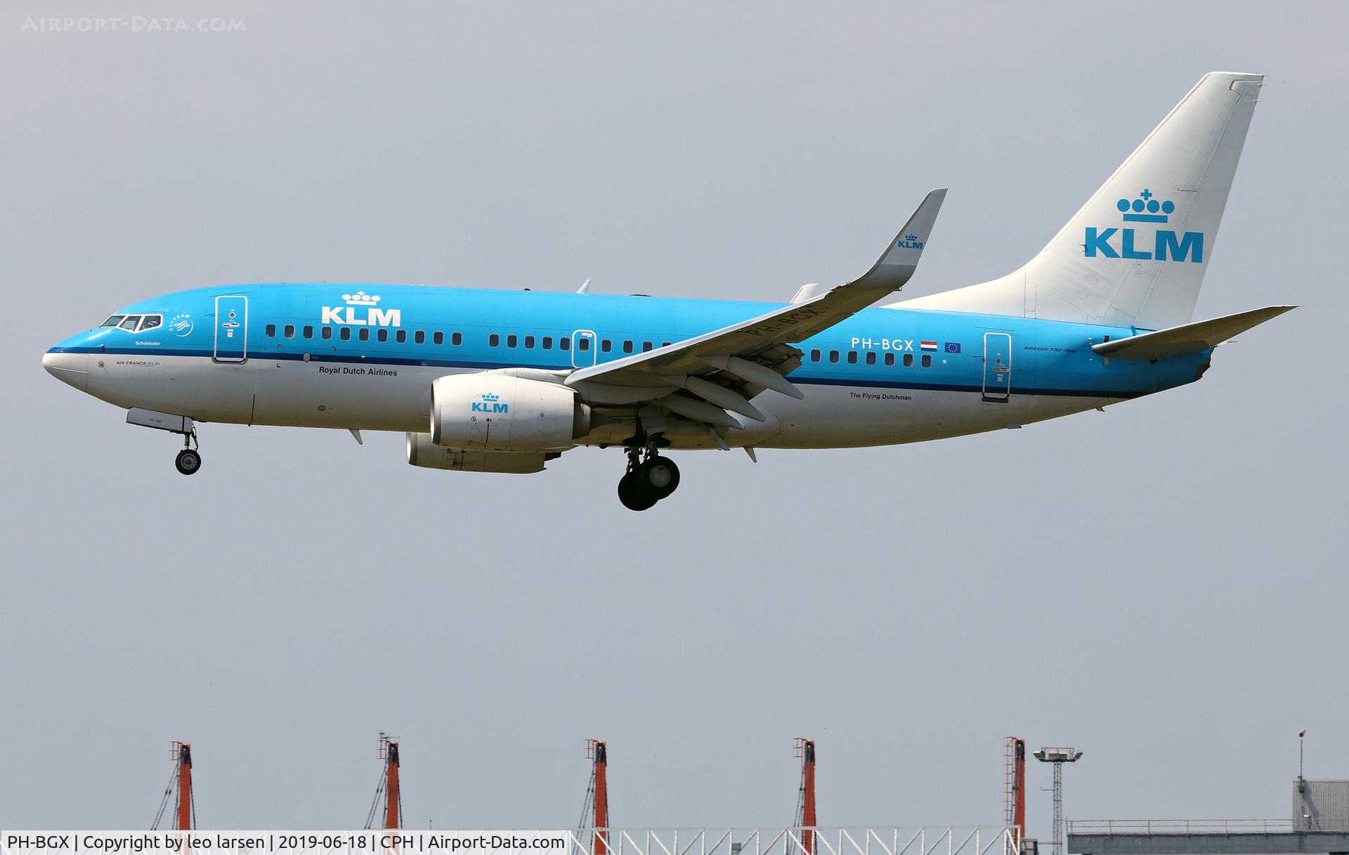 PH-BGX, 2011 Boeing 737-7K2 C/N 38635, Copenhagen 18.6.2019
