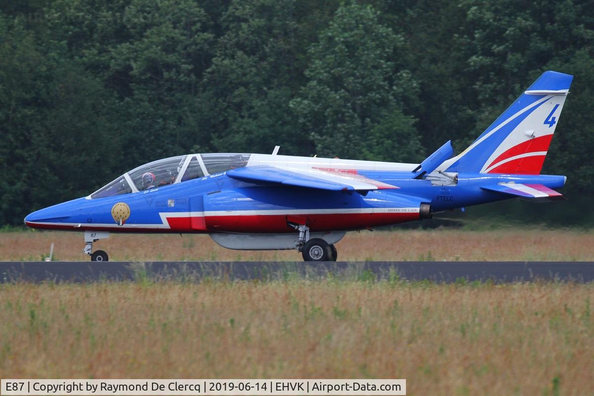 E87, Dassault-Dornier Alpha Jet E C/N E87, At Volkel Air Force Days.
