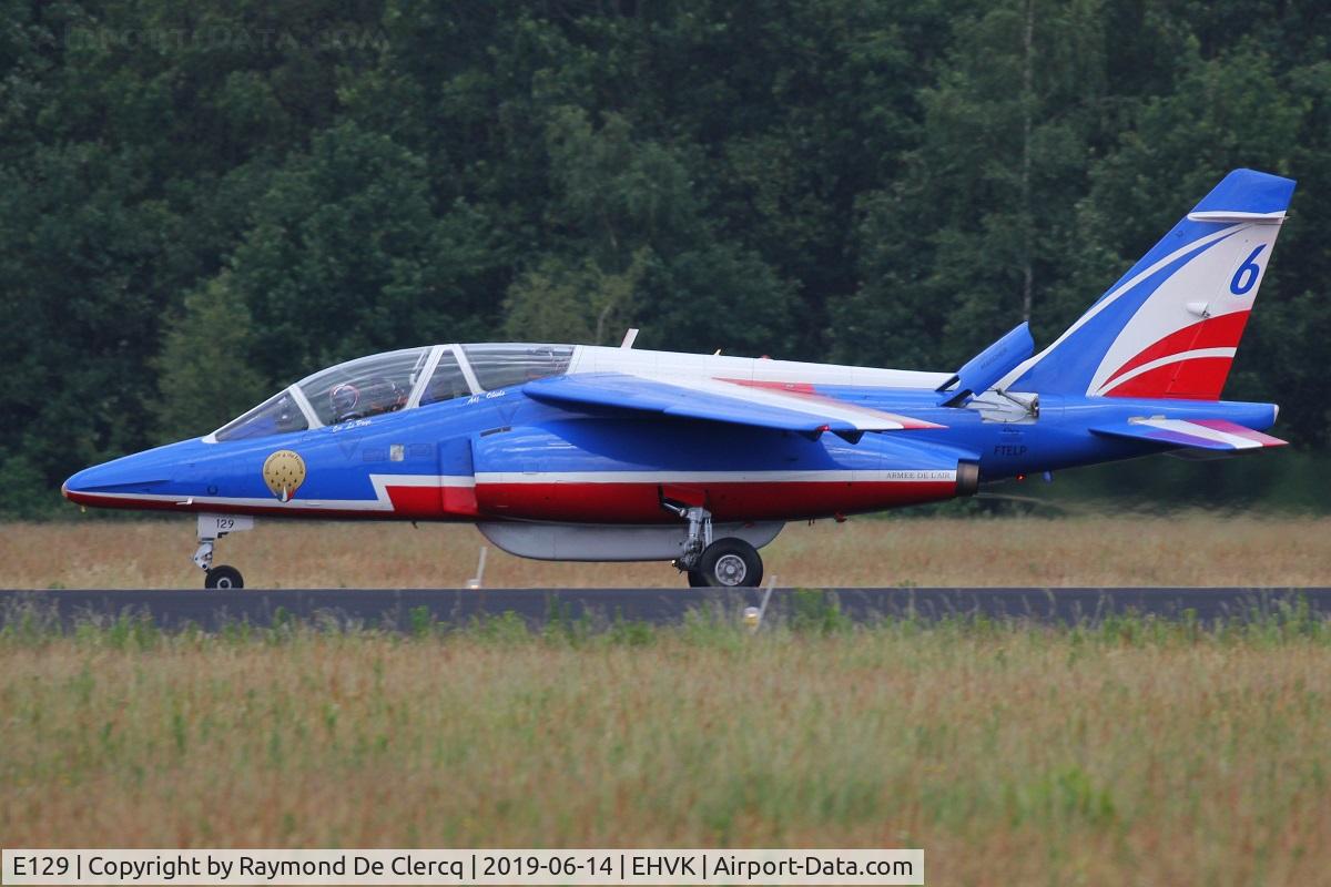 E129, Dassault-Dornier Alpha Jet E C/N E129, At Volkel Air Force Days.