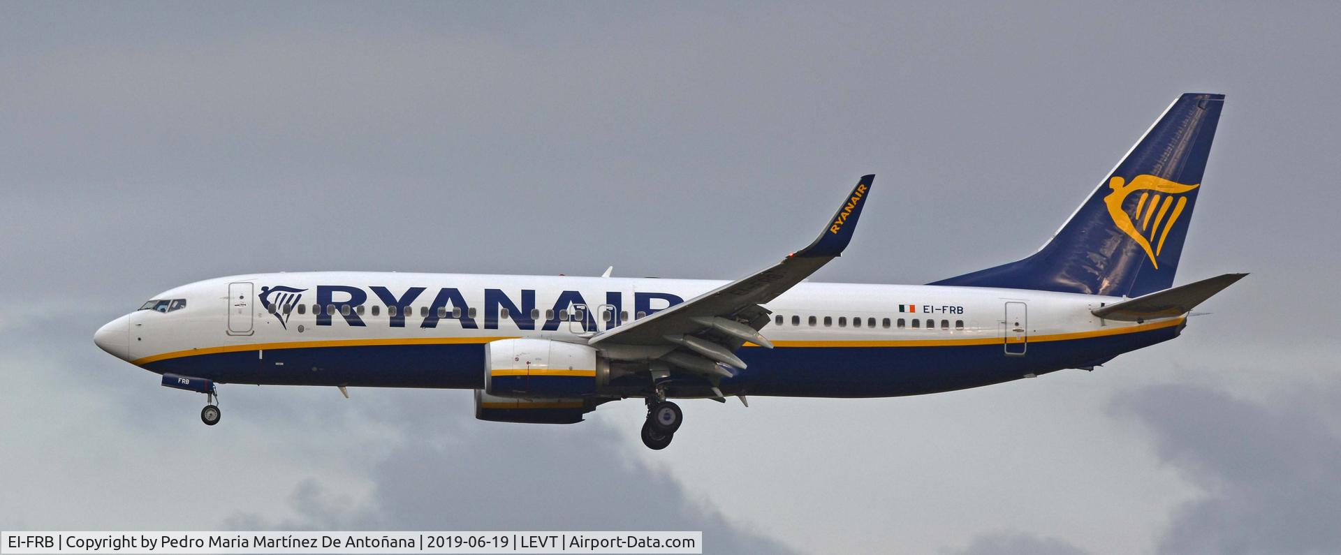EI-FRB, 2016 Boeing 737-8AS C/N 44726, Aeropuerto de Foronda - Vitoria-Gasteiz - Euskadi - España