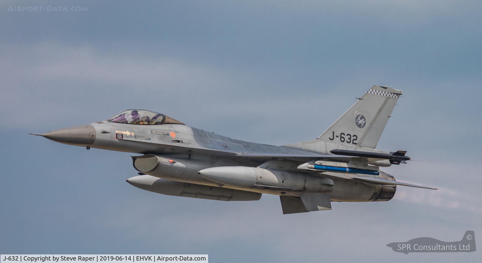 J-632, General Dynamics F-16A Fighting Falcon C/N 6D-64, Royal Netherlands Air Force Base Volkel air day 14 June 2019