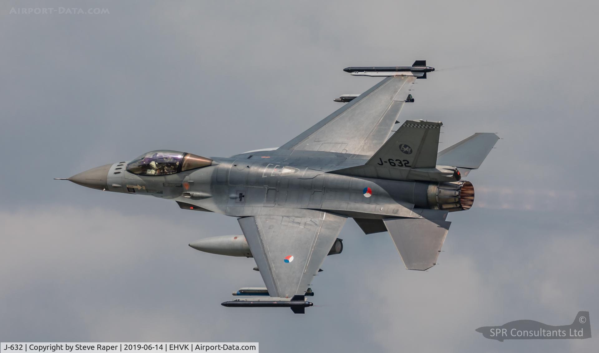 J-632, General Dynamics F-16A Fighting Falcon C/N 6D-64, Royal Netherlands Air Force Base Volkel air day 14 June 2019
