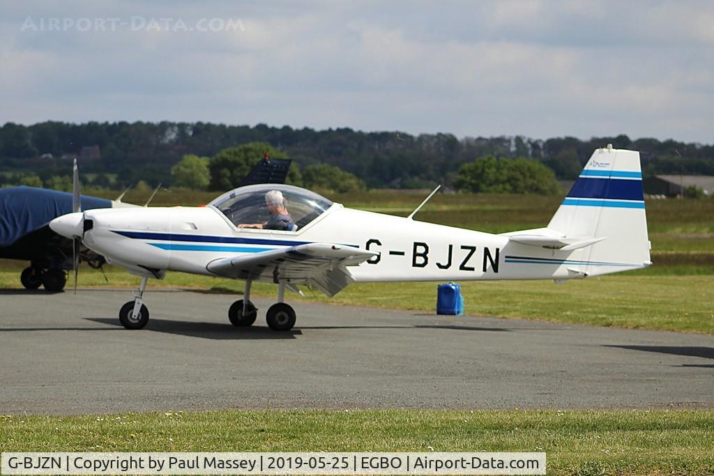 G-BJZN, 1982 Slingsby T-67A Firefly C/N 1997, Visiting Aircraft. Owned by ZN Group.
