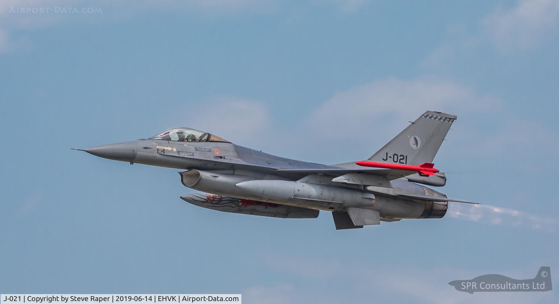 J-021, 1989 Fokker F-16AM Fighting Falcon C/N 6D-177, Royal Netherlands Air Force Base Volkel air day 14 June 2019