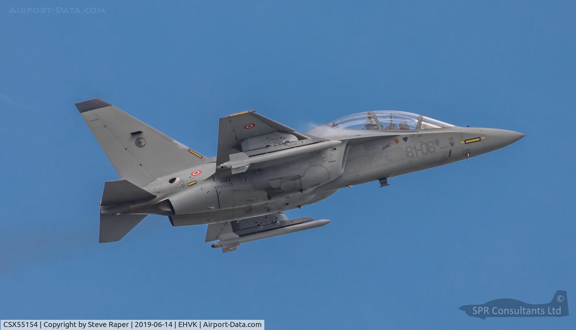 CSX55154, Alenia Aermacchi T-346A Master C/N 7025, Royal Netherlands Air Force Base Volkel air day 14 June 2019