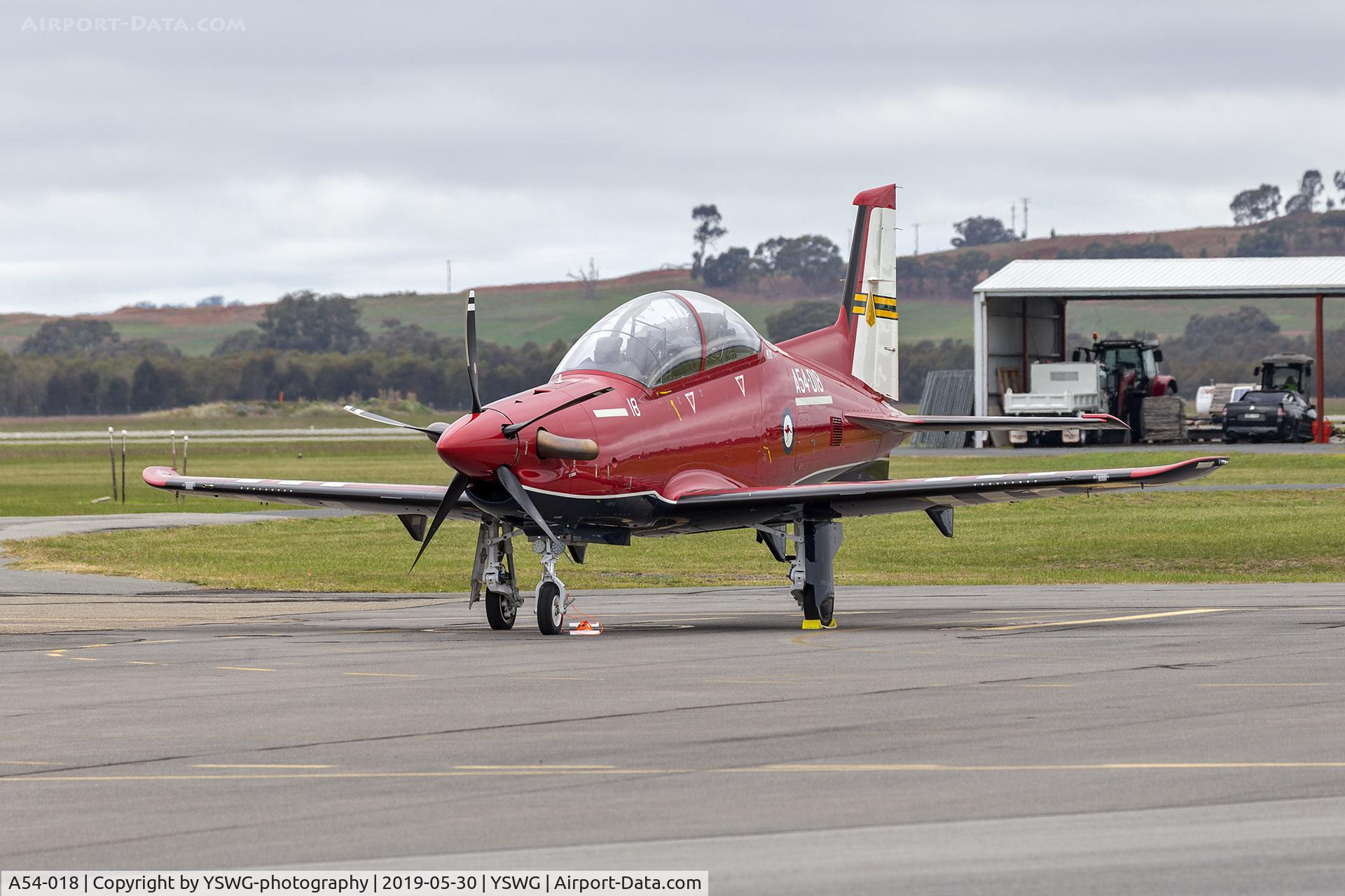 A54-018, 2018 Pilatus PC-21 C/N 251, Royal Australian Air Force (A54-018) Pilatus PC-21 at Wagga Wagga Airport