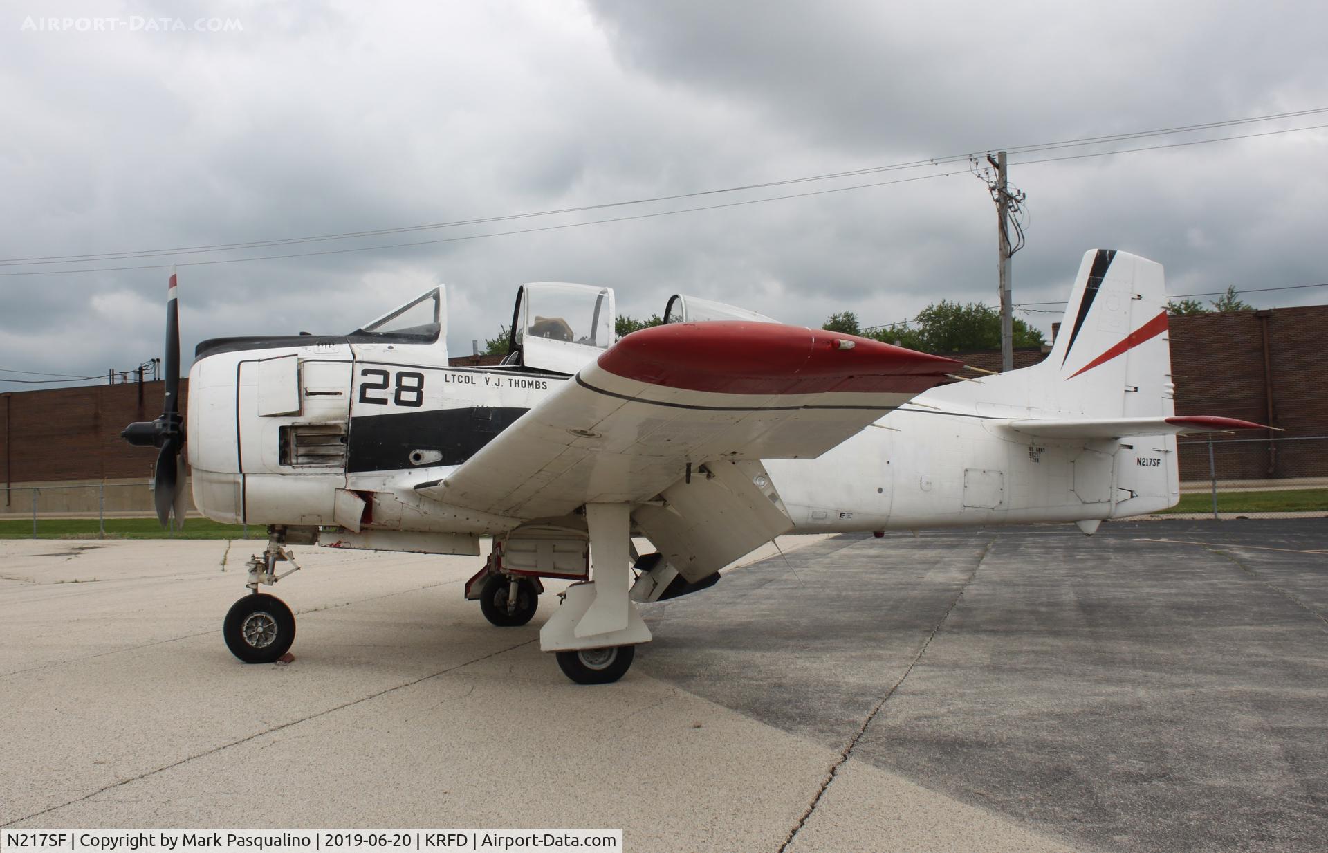 N217SF, North American T-28B Trojan C/N 200-401 (138330), North American T-28B