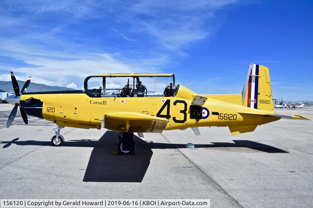 156120, Raytheon CT-156 Harvard II C/N PF-20, Parked on the north GA ramp.