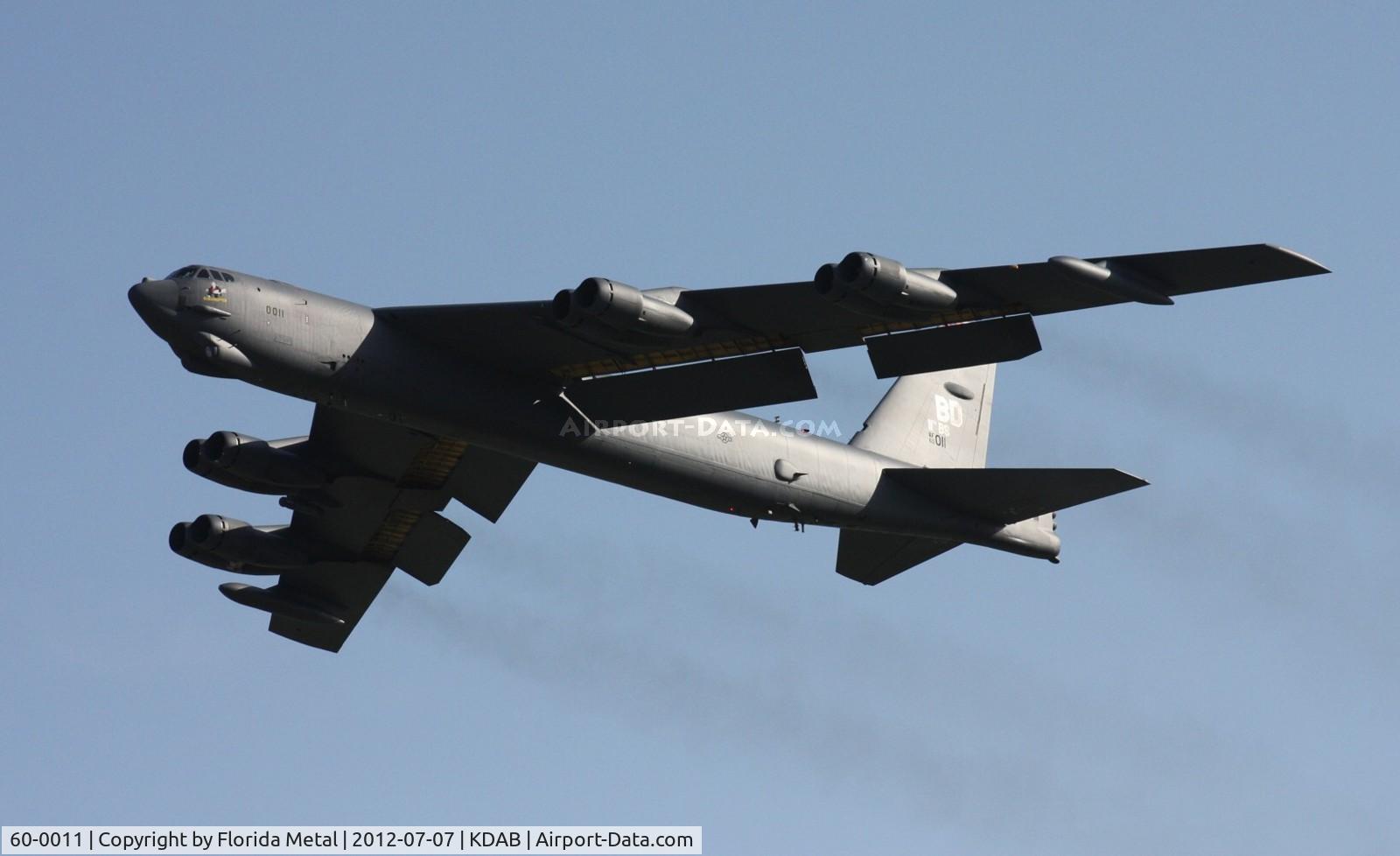 60-0011, 1960 Boeing B-52H Stratofortress C/N 464376, Daytona Beach Spotting