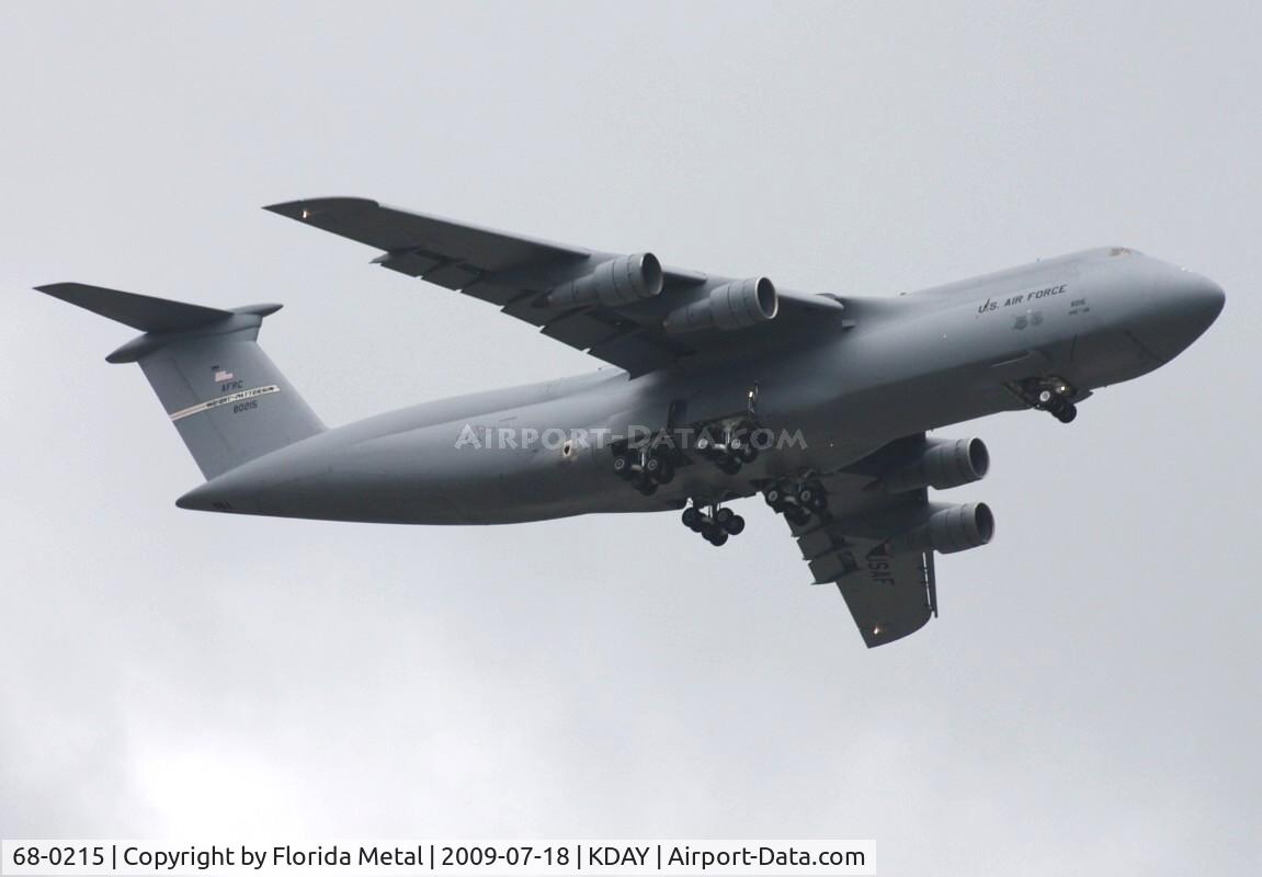 68-0215, 1968 Lockheed C-5A Galaxy C/N 500-0018, C-5A Galaxy