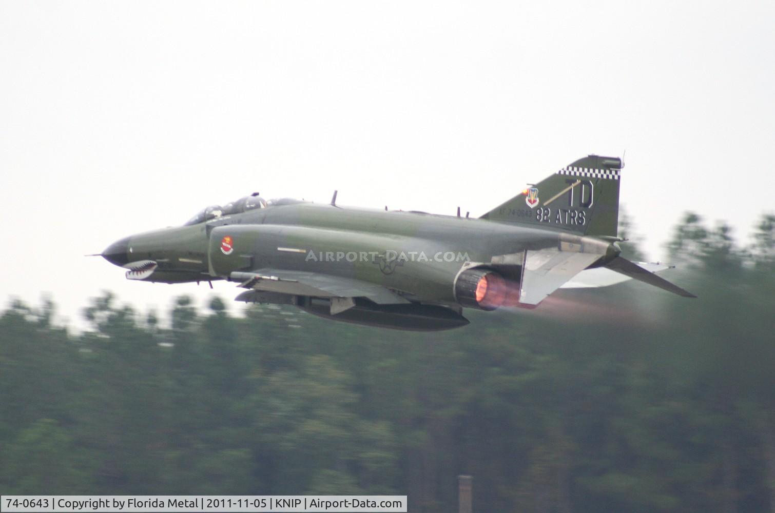 74-0643, 1974 McDonnell Douglas QF-4E Phantom II C/N 4794, NAS JAX 2011