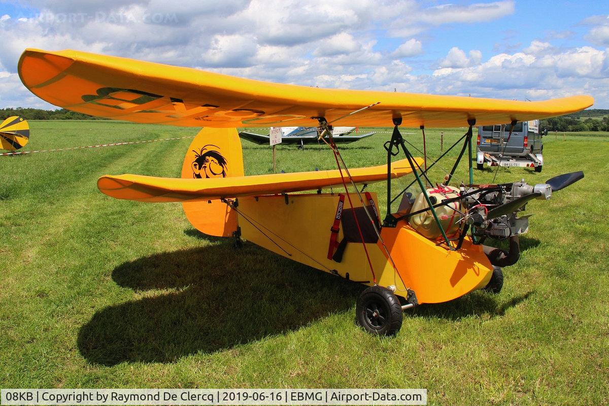 08KB, Mignet HM.14 Pou-du-Ciel C/N Not found 08KB, At Matagne ULM airfield.