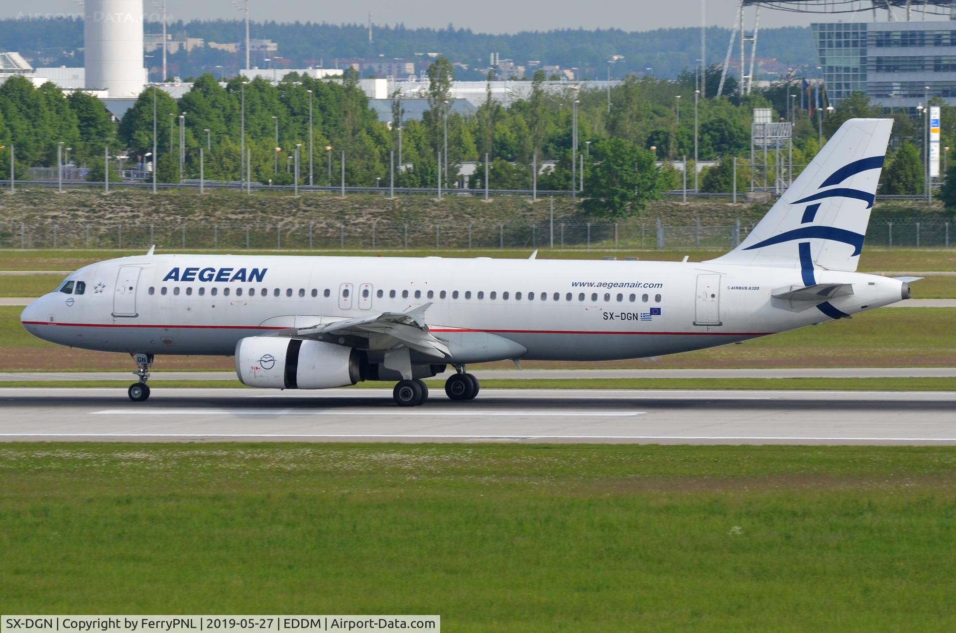 SX-DGN, 2006 Airbus A320-232 C/N 2828, Arrival of Aegean A320
