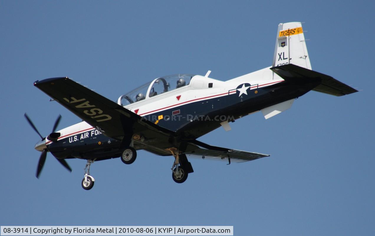 08-3914, 2008 Raytheon T-6A Texan II C/N PT-473, Thunder Over Michigan 2010