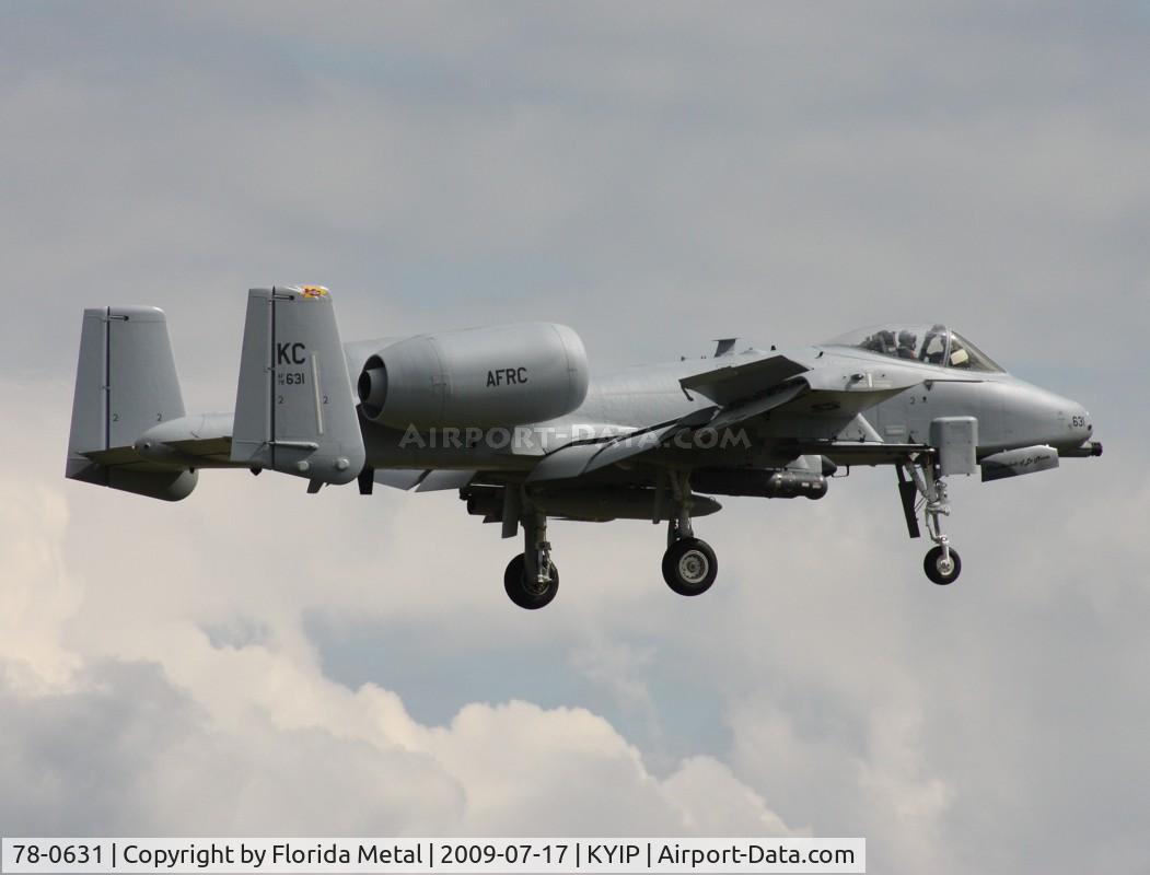 78-0631, 1978 Fairchild Republic A-10C Thunderbolt II C/N A10-0251, Thunder Over Michigan 2009
