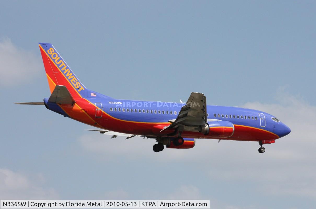 N336SW, 1988 Boeing 737-3H4 C/N 23940, TPA Spotting