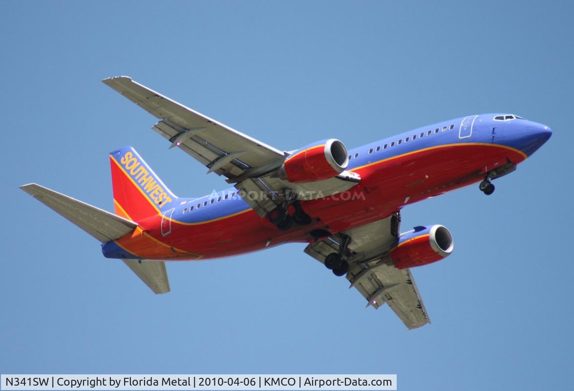 N341SW, 1988 Boeing 737-3H4 C/N 24091, MCO Spotting