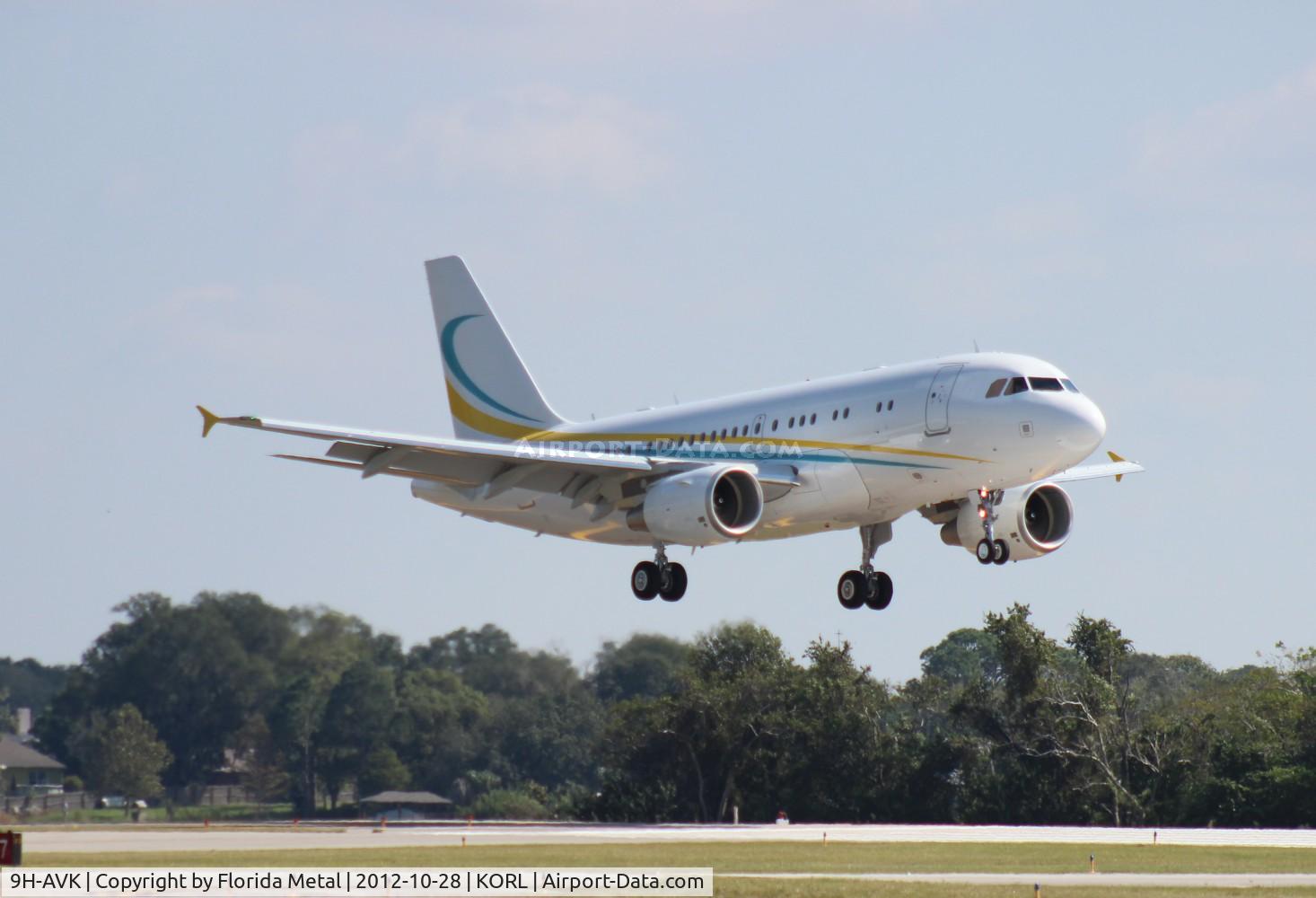 9H-AVK, 2011 Airbus ACJ319 (A319-115/CJ) C/N 4622, NBAA 2012