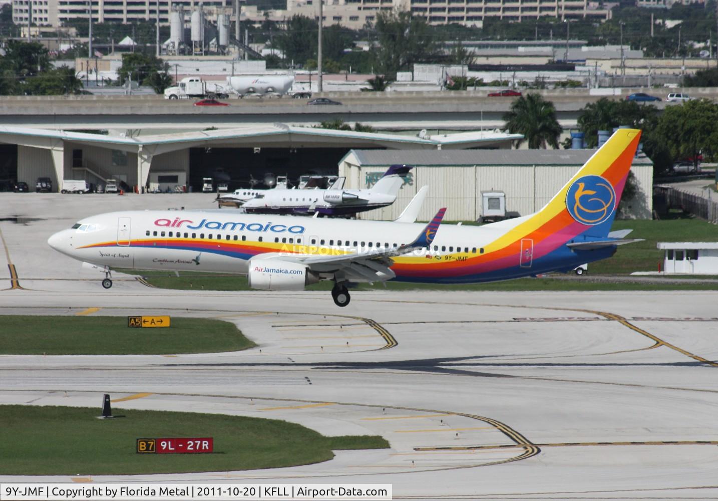 9Y-JMF, 2007 Boeing 737-8Q8 C/N 30730, FLL Spotting